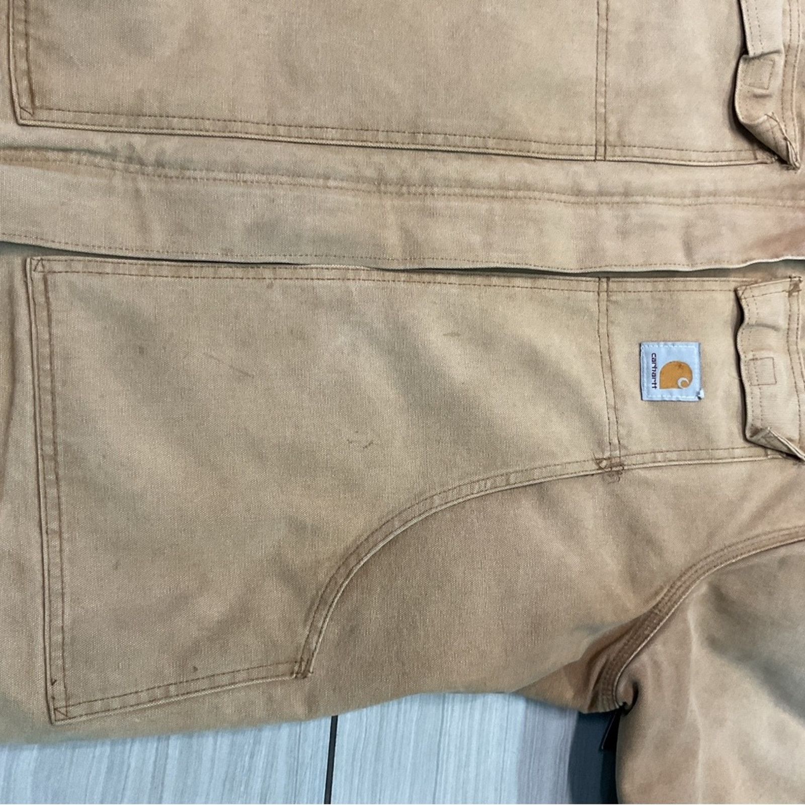 Carhartt Vintage Carhartt Corduroy Collared Jacket Size US XL / EU 56 / 4 - 8 Thumbnail