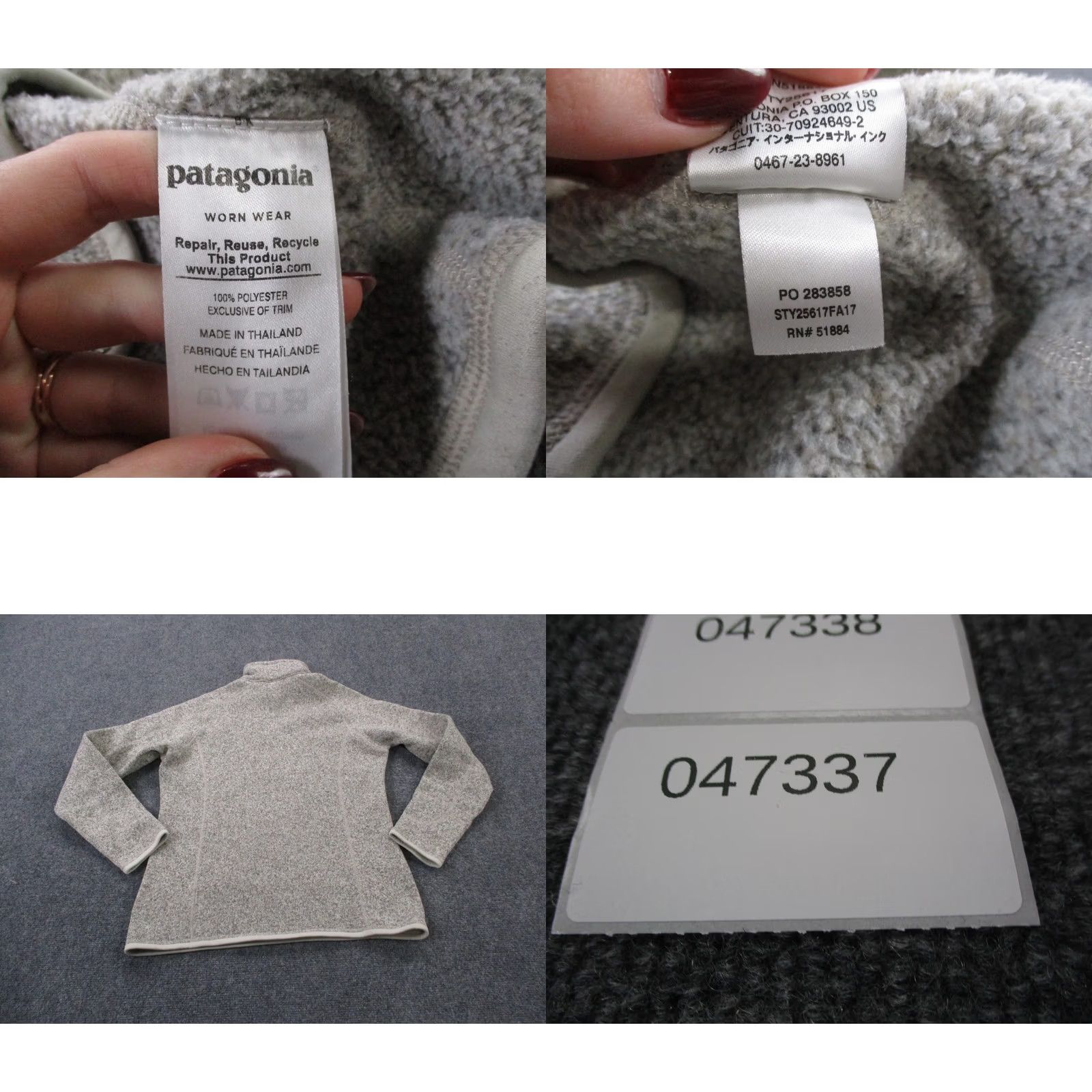 Patagonia Patagonia Jacket Womens M Better Sweater Fleece Jumper Outdoor Hiking Beige Size M / US 6-8 / IT 42-44 - 8 Thumbnail