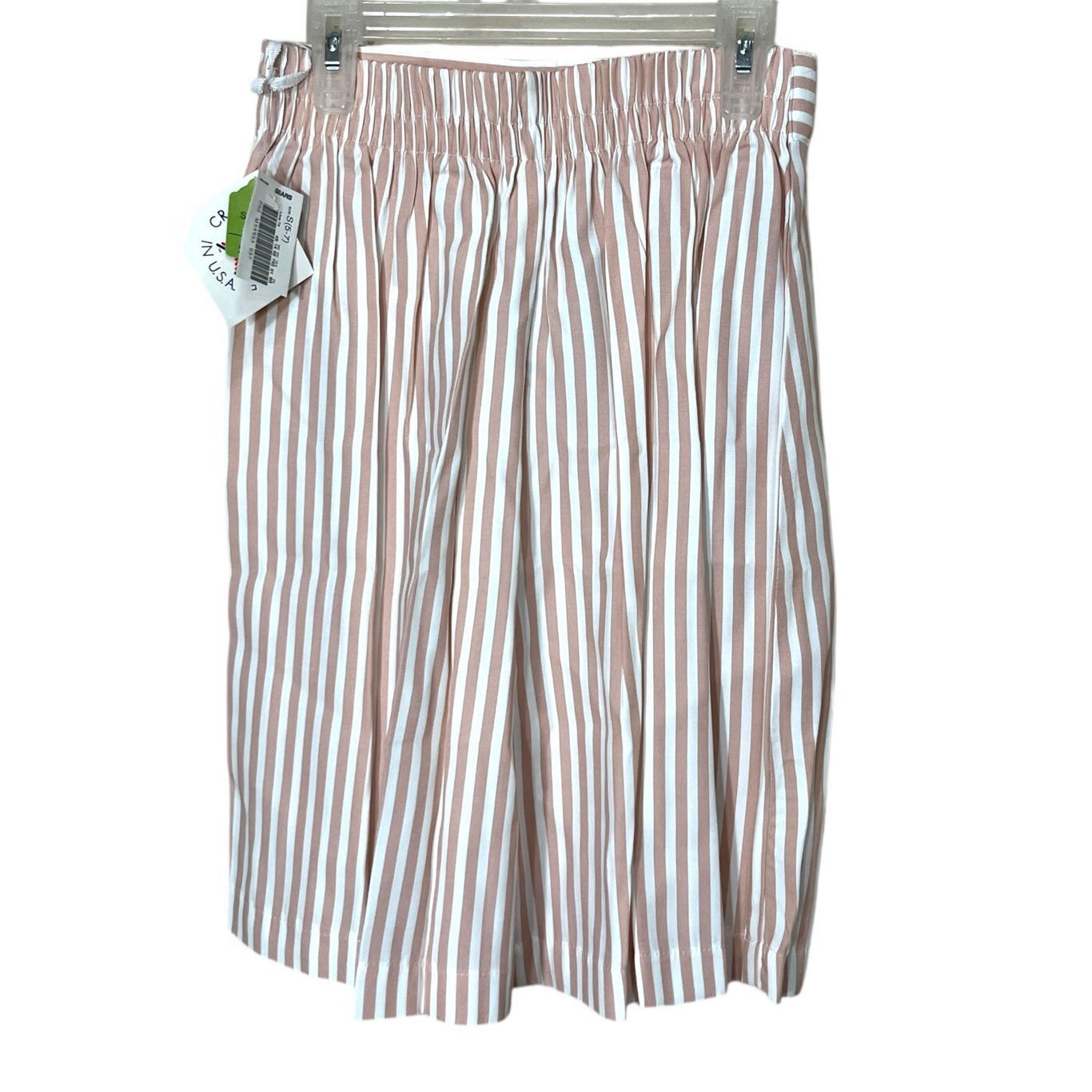 Other Vintage Sitting Pretty Of California 80s Stripped High Waisted Shorts Small NWT Size 26" / US 2 / IT 38 - 3 Thumbnail
