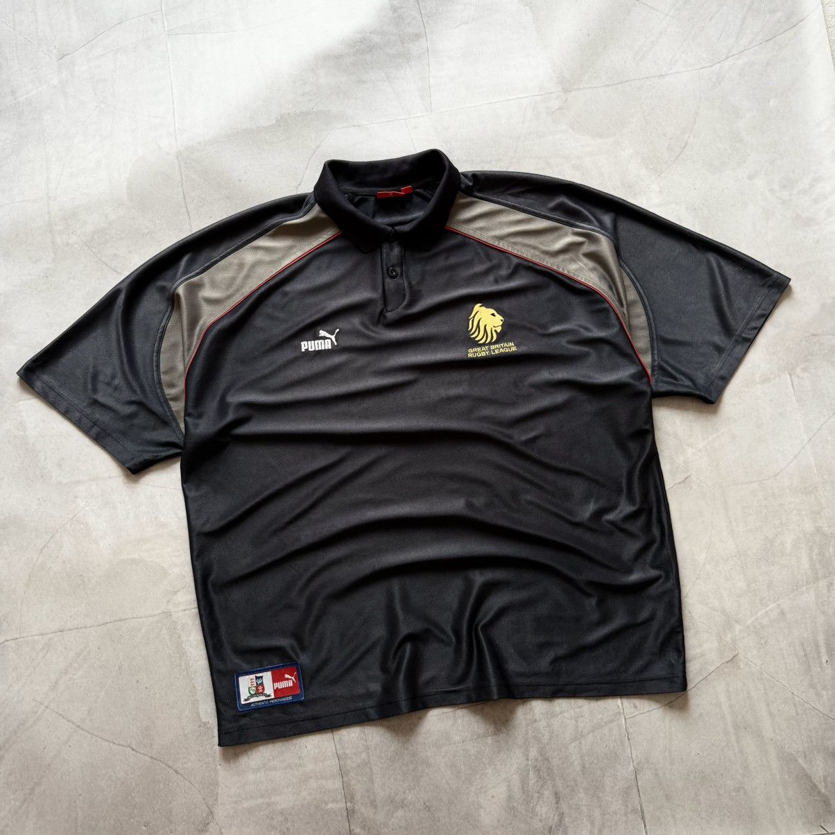 Puma Puma Great Britain Rugby League Rugby T-Shirt Jersey Size US XXL / EU 58 / 5 - 1 Thumbnail