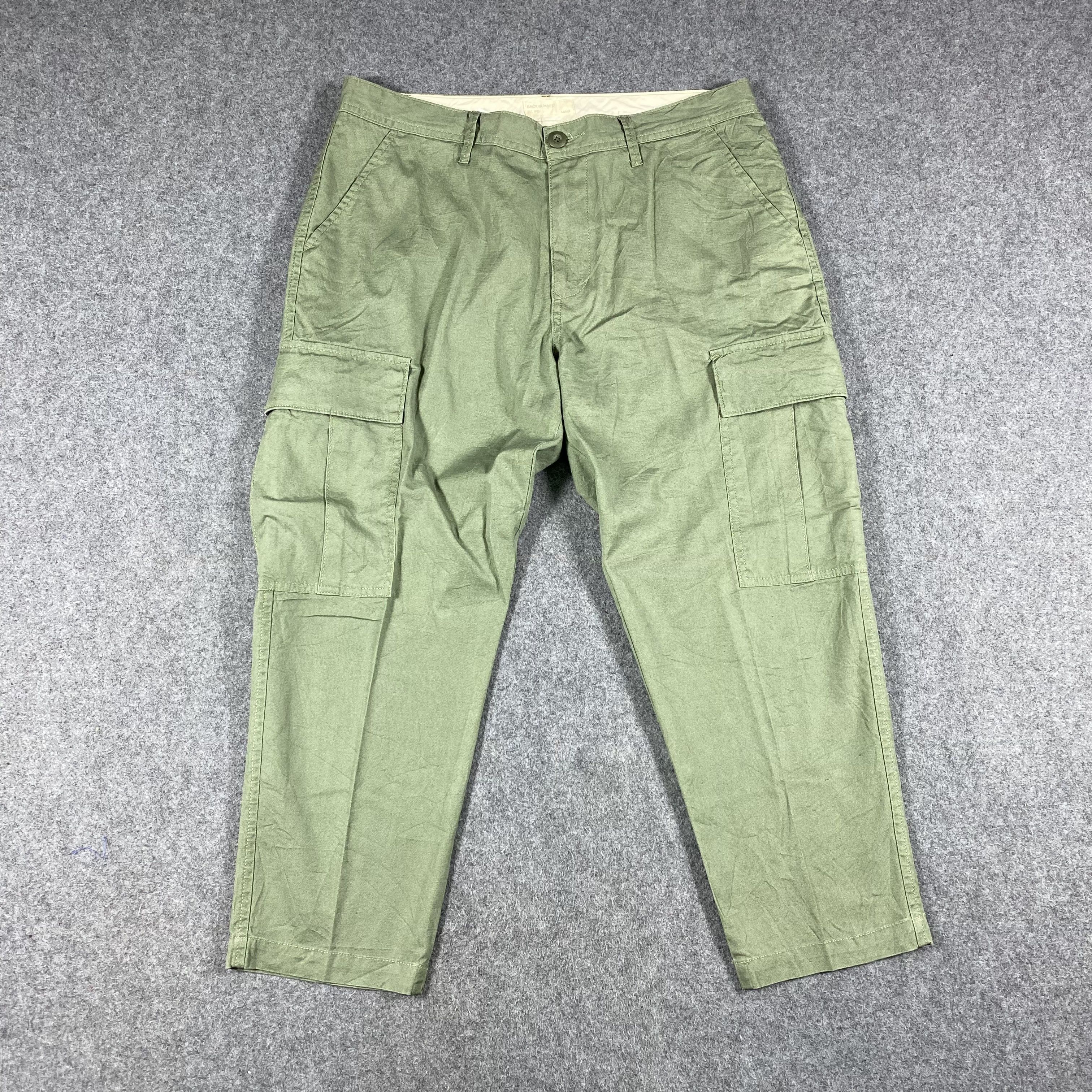 Japanese Brand Japanese Brand Back Number Multipocket Tactical Cargo Pants Size US 33 - 1 Thumbnail