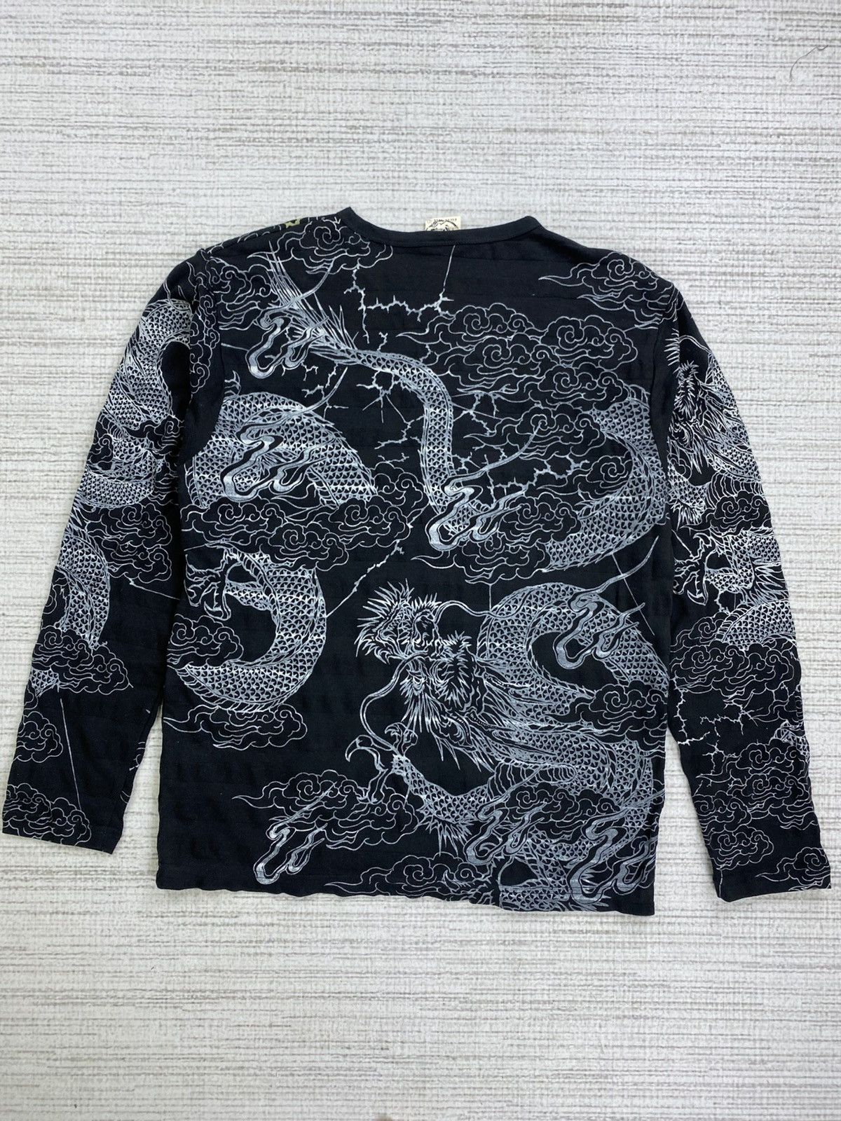 Dragonfly Vintage Dragonfly Japan Full Printed Embroidery Shirt Size US M / EU 48-50 / 2 - 2 Thumbnail