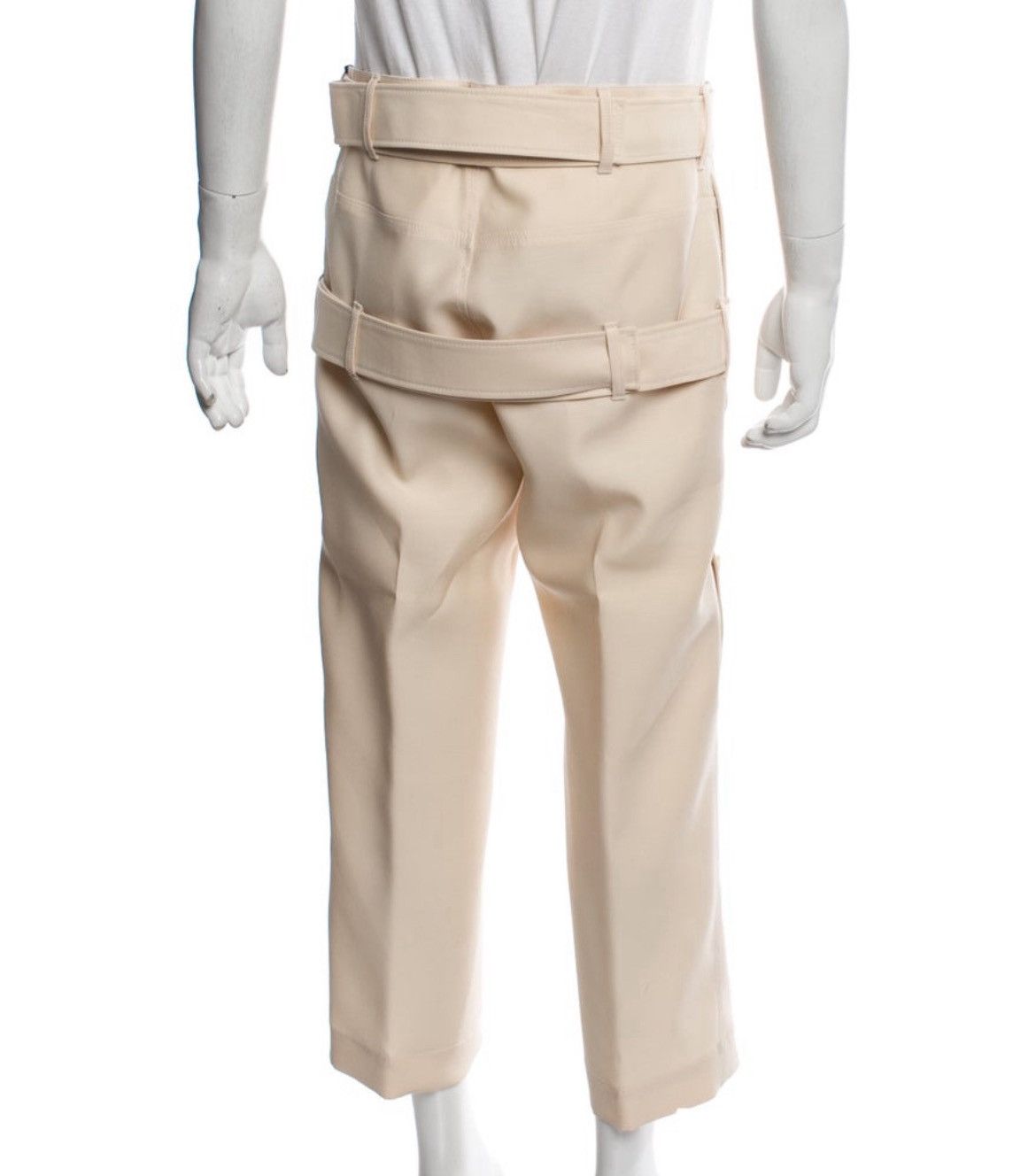 Lanvin Lanvin Men's Double Belted Cargo Pants Size Medium Size 48 Size US 32 / EU 48 - 9 Thumbnail
