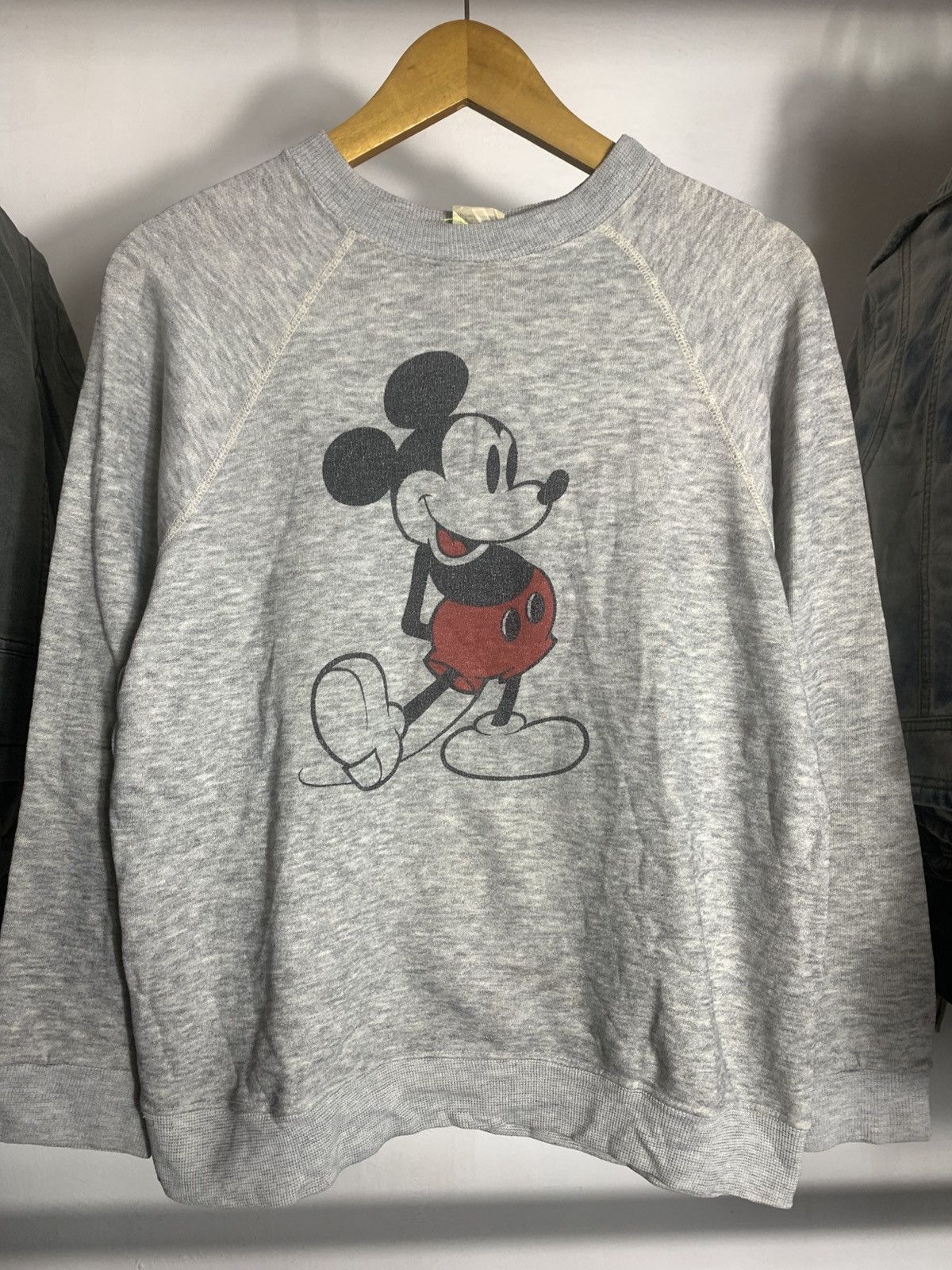 Mickey Mouse Vintage 80s Disney Size US M / EU 48-50 / 2 - 2 Thumbnail