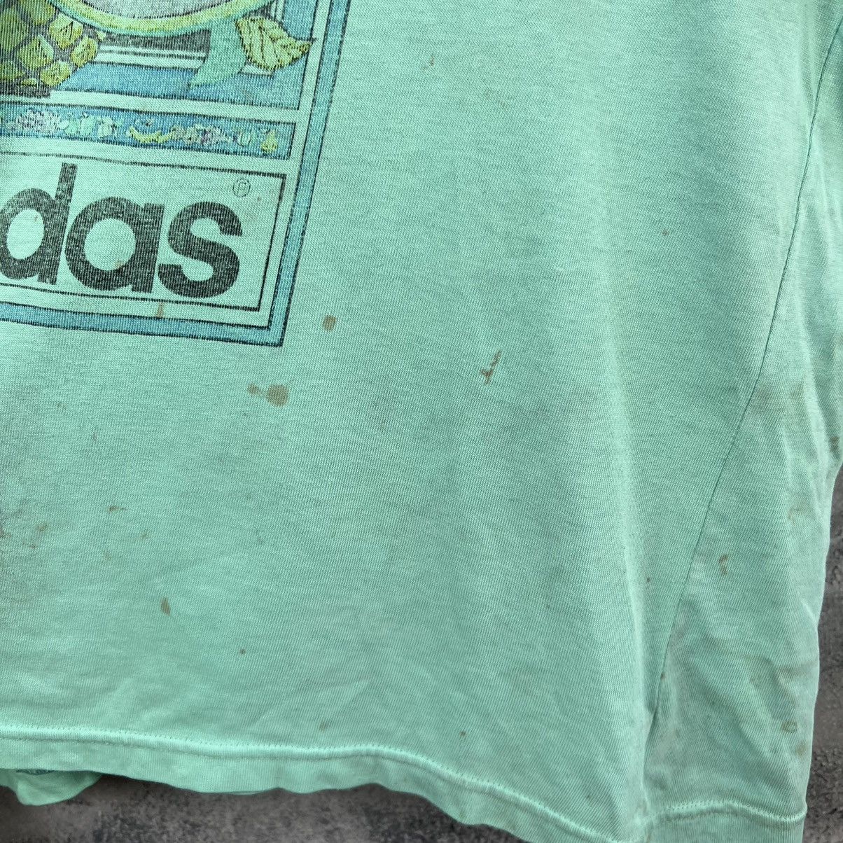 Adidas Adidas Vintage Tee Size US L / EU 52-54 / 3 - 12 Thumbnail