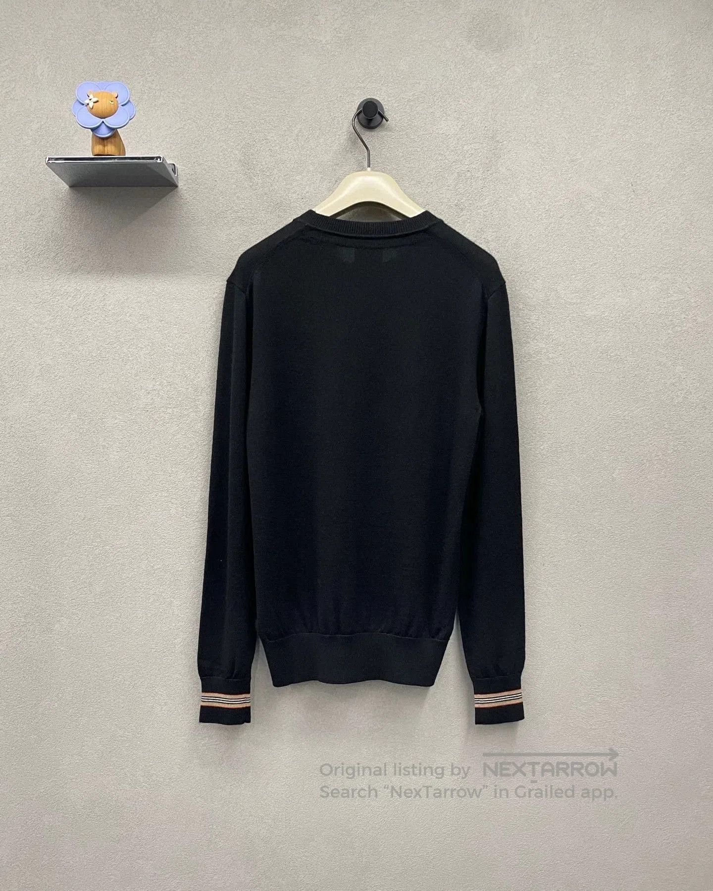 Burberry black knitted Burberry sweater size S. Size US S / EU 44-46 / 1 - 2 Thumbnail
