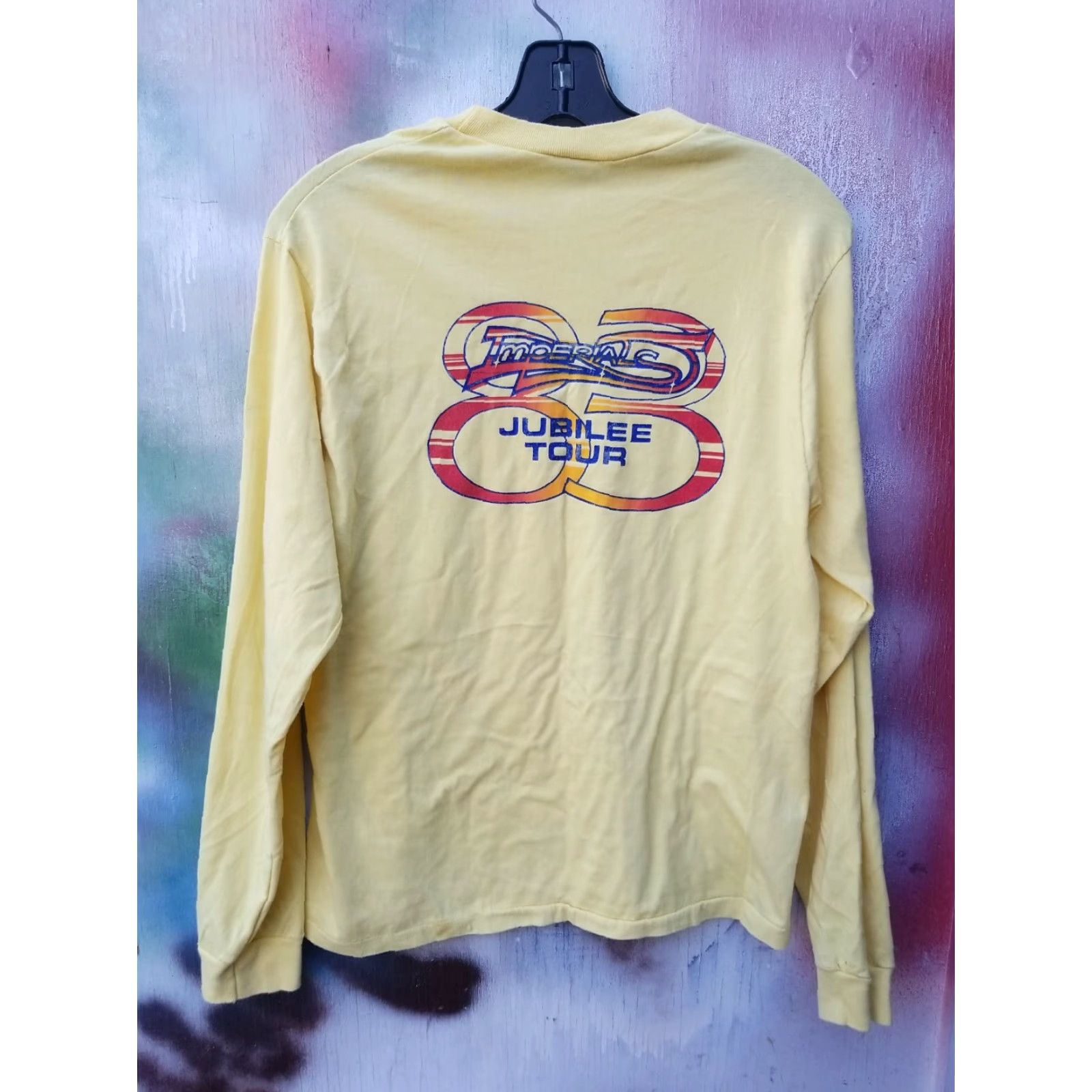 Imperial VINTAGE The Imperials 1983 JUBILEE TOUR LONG SLEEVE Shirt Mens XS? No. Size US M / EU 48-50 / 2 - 6 Thumbnail