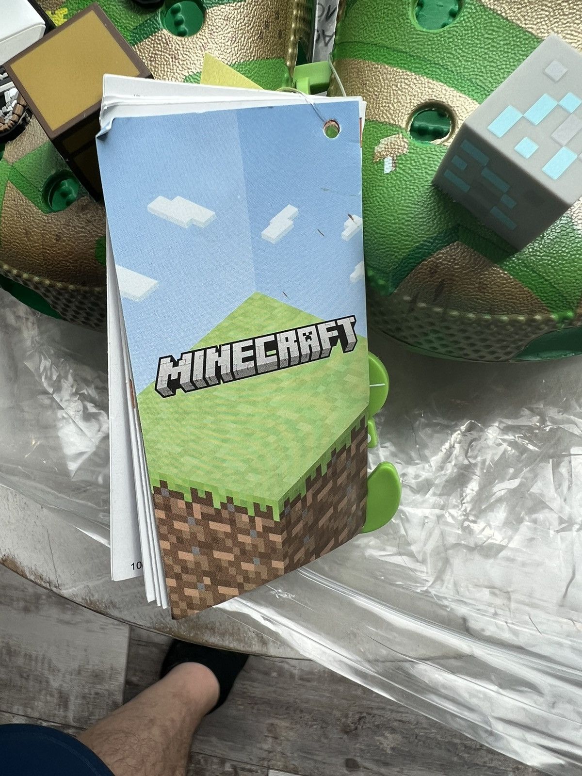 Crocs Crocs Minecraft Grass Green size 6 Size US 6 / EU 39 - 4 Thumbnail