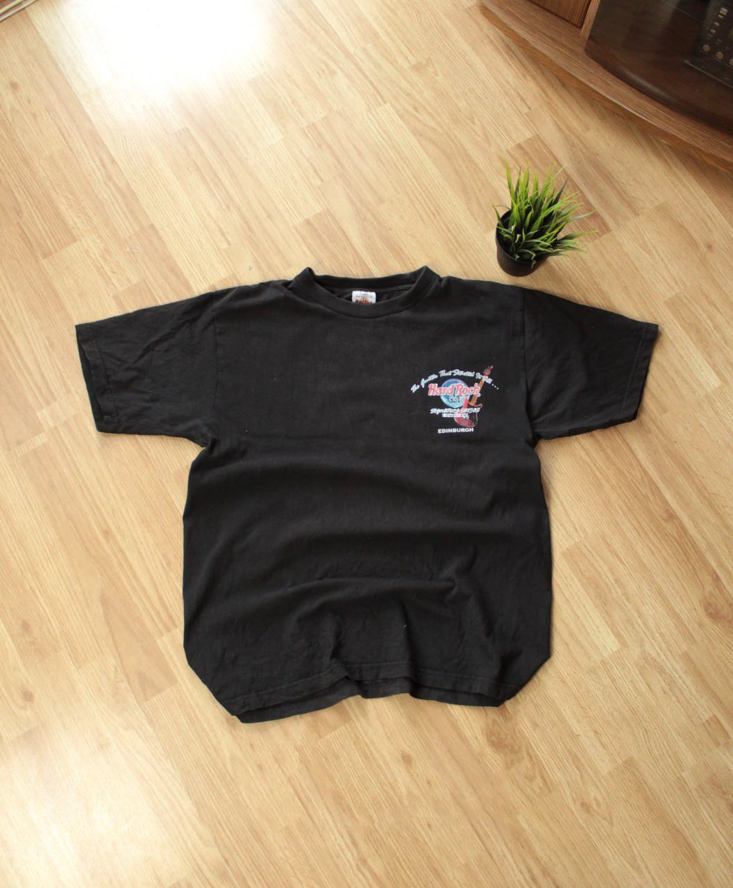 Band Tees 🔥 Vintage 90s Hard Rock Cafe Eric Clapton Rare Tour T Shirt Size US L / EU 52-54 / 3 - 3 Thumbnail