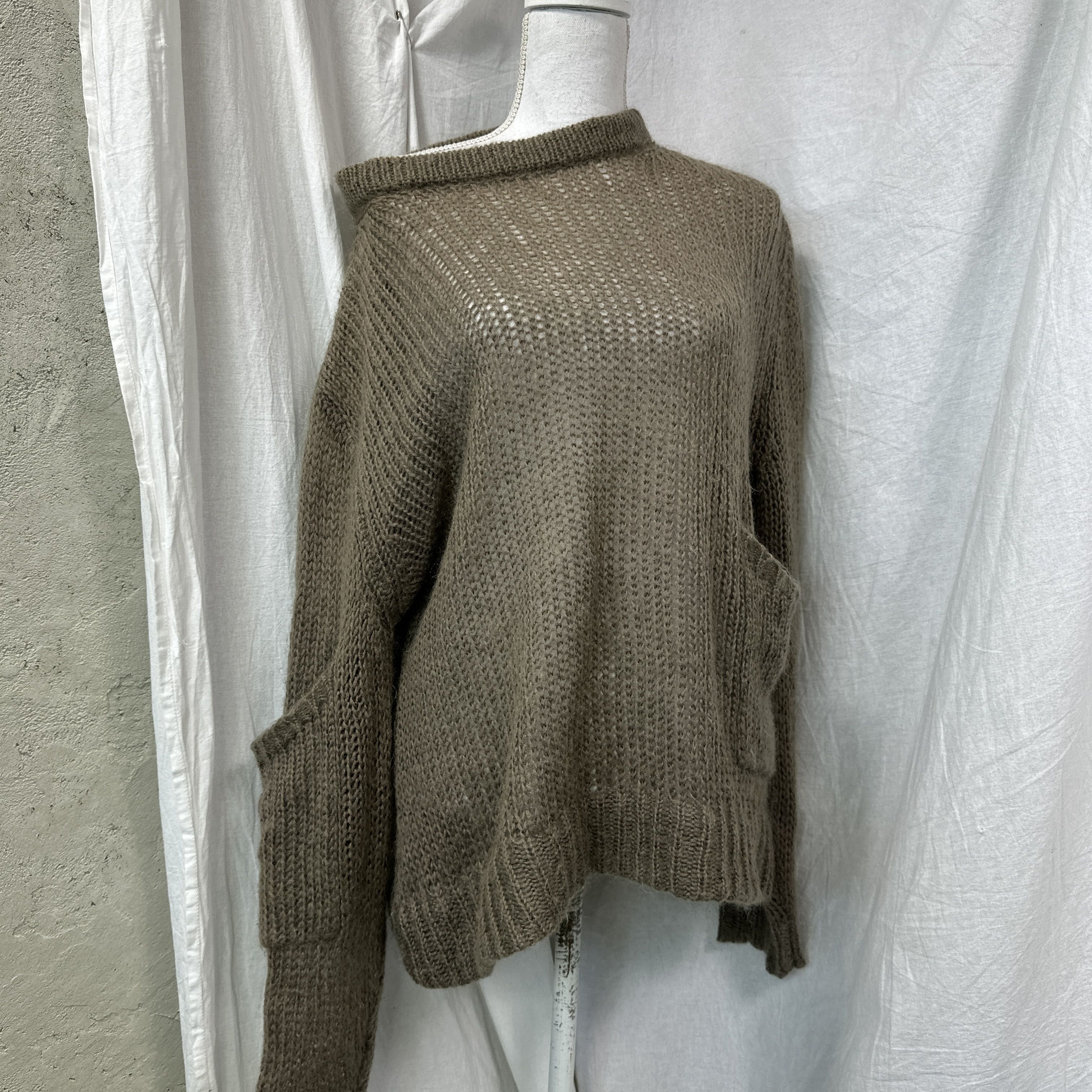 Acne Studios Vintage Oversize Acne Studios Mohair Knitted Sweater Y2K Size ONE SIZE - 9 Thumbnail