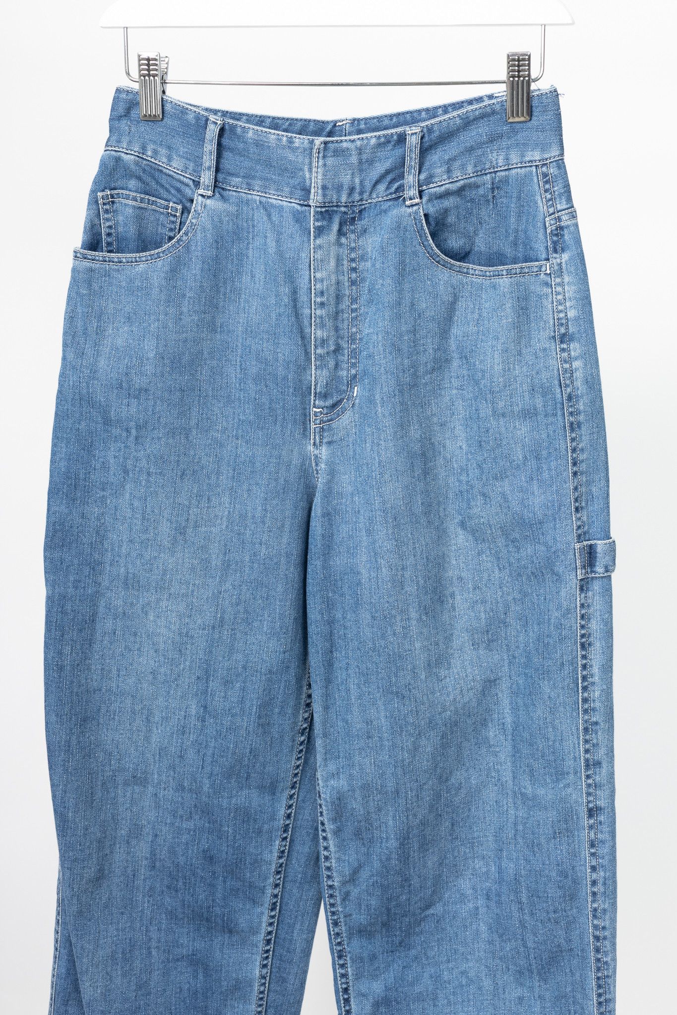 Tibi Tibi Blue Spring-Weight Carpenter Jeans Size 24" / US 00 / IT 34 - 3 Thumbnail