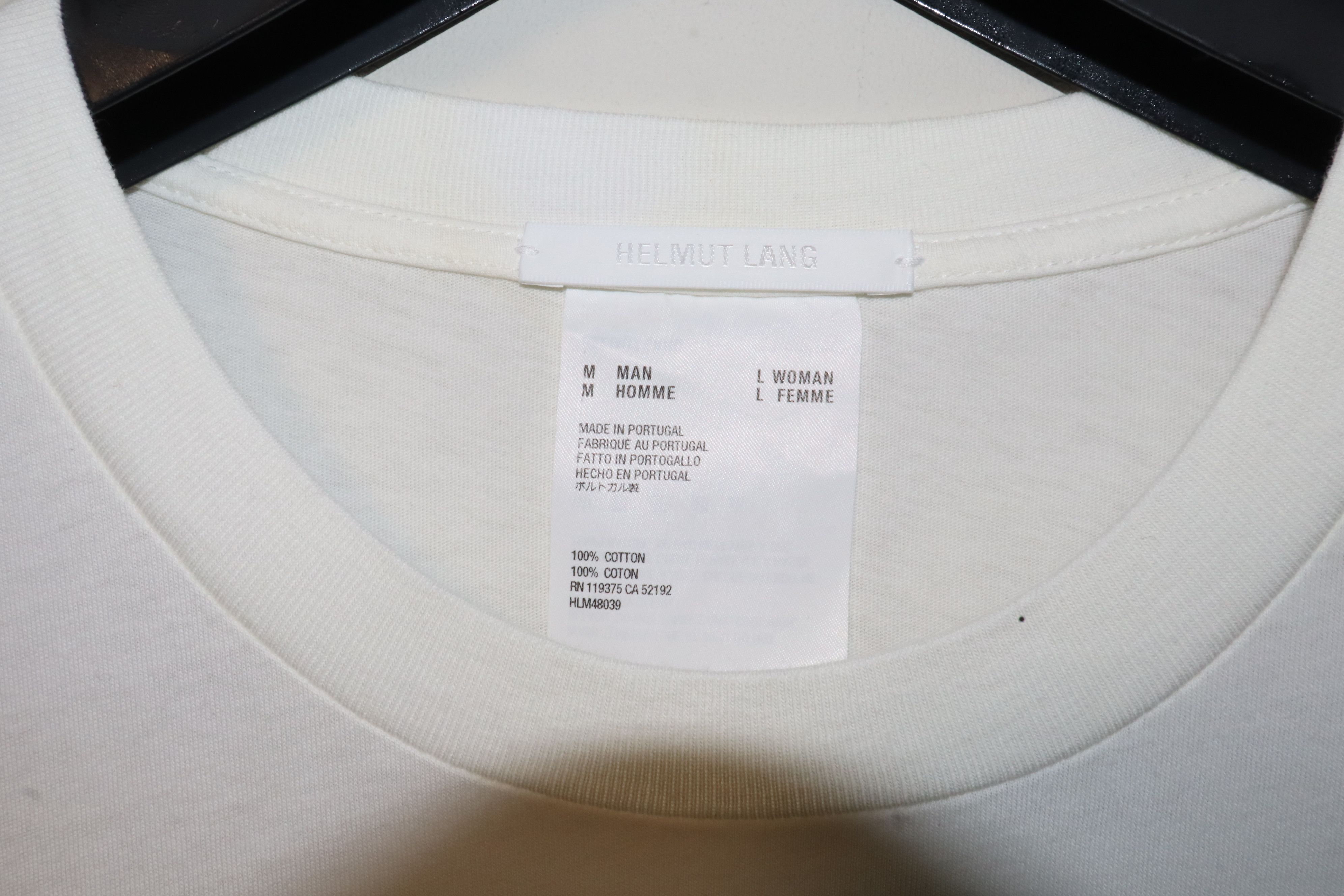 Helmut Lang "thanks helmut" t-shirt Size US M / EU 48-50 / 2 - 2 Thumbnail