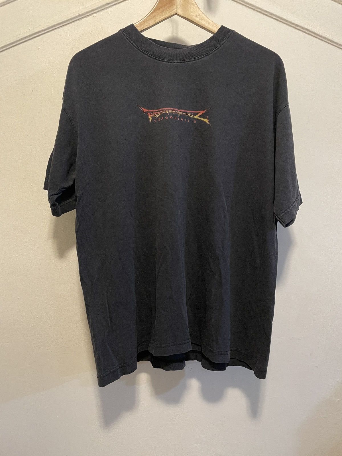 image of Vintage VTG 90's Dragon Ball Z T-Shirt Size L in Black, Men's