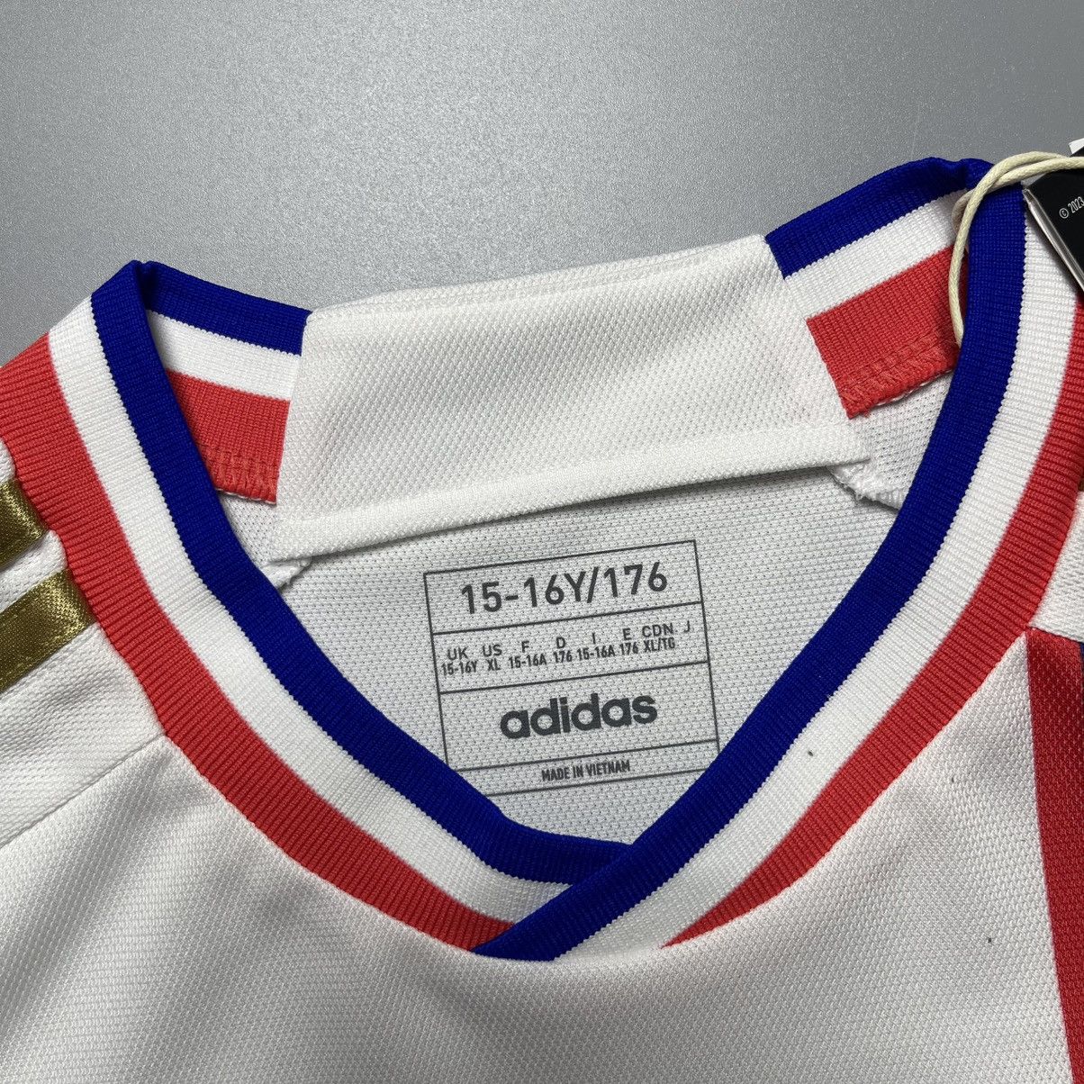 Adidas 15-16Y SIZE LYON ADIDAS 23/24 SOCCER JERSEY #10 LACAZETTE Size US XXS / EU 40 - 5 Thumbnail