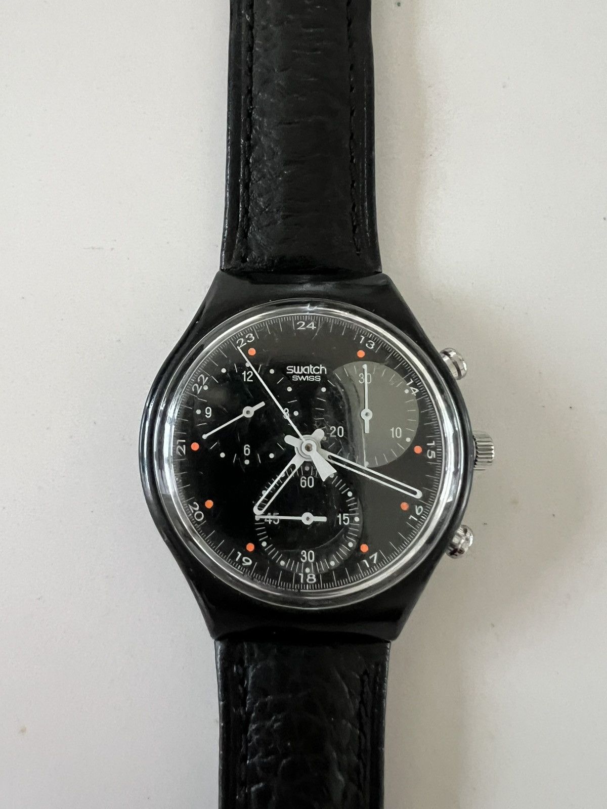Swatch Vintage 1990s Swatch Chronograph Size ONE SIZE - 2 Thumbnail