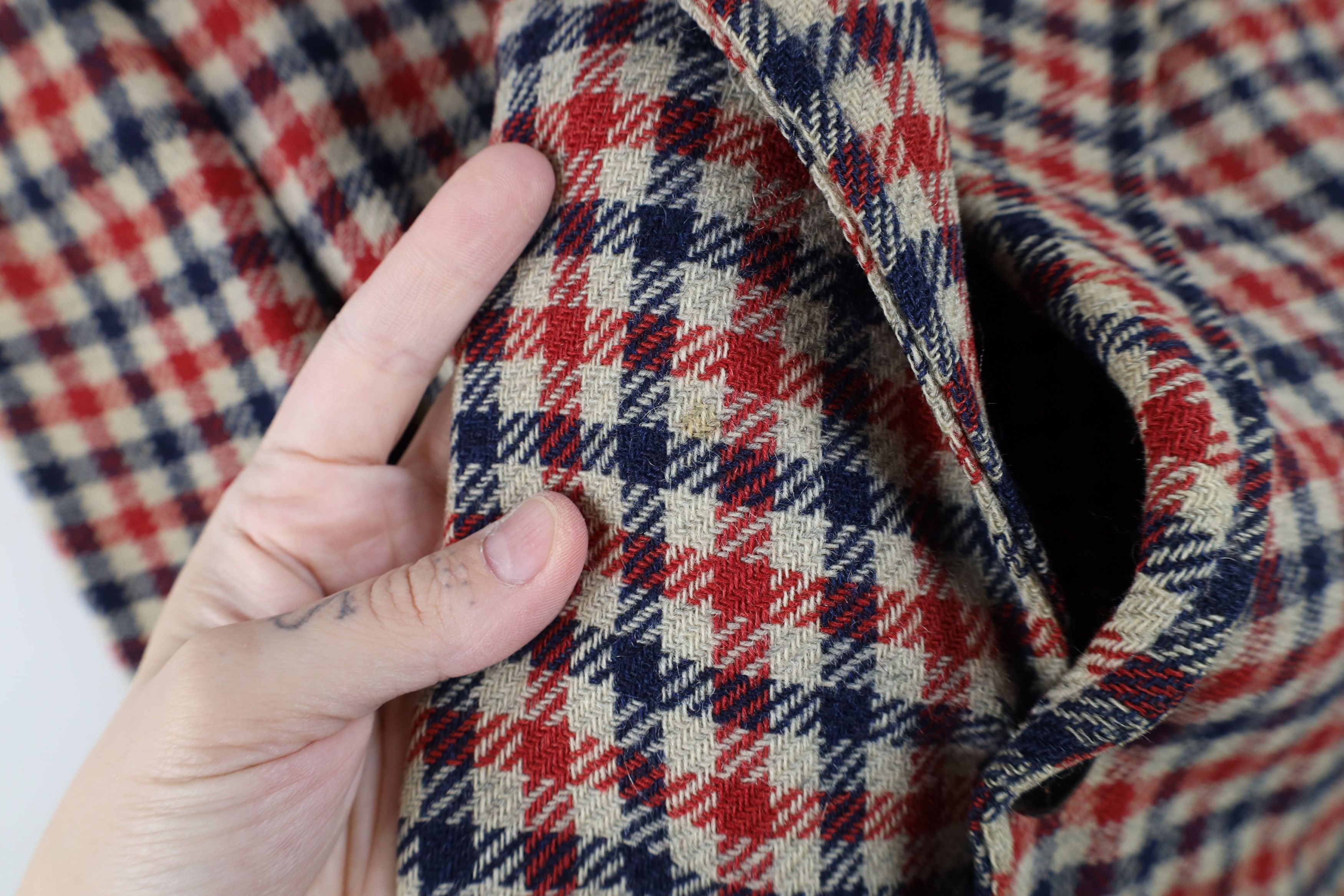 Vintage Vintage 60s 70s Rockabilly Suit Coat Blazer Jacket Plaid USA Size US XXL / EU 58 / 5 - 4 Thumbnail