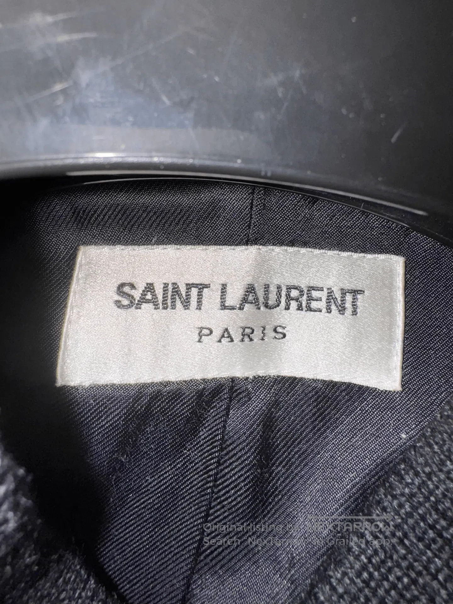 Saint Laurent Paris Saint Laurent Black Baseball Jacket. Size US S / EU 44-46 / 1 - 6 Thumbnail
