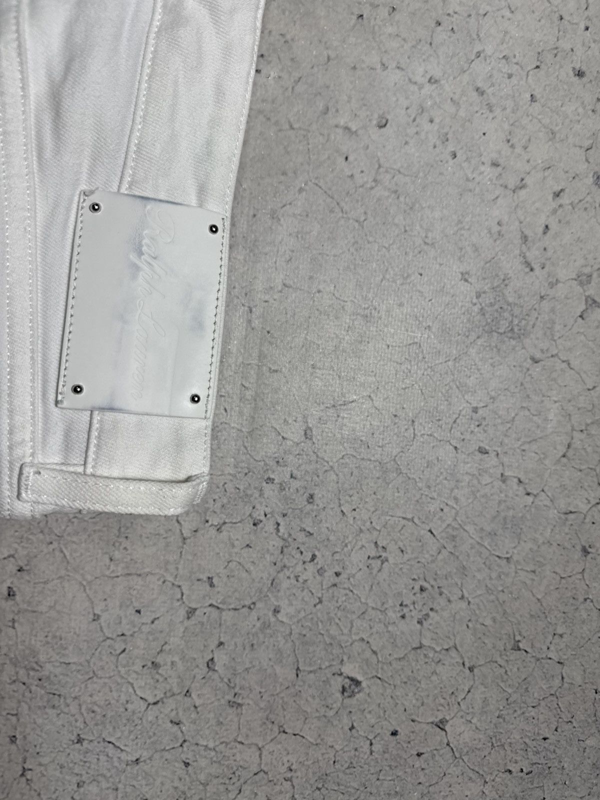 Ralph Lauren Purple Label Ralph Lauren Purple Label Luxury Denim Jeans White Size US 30 / EU 46 - 12 Thumbnail