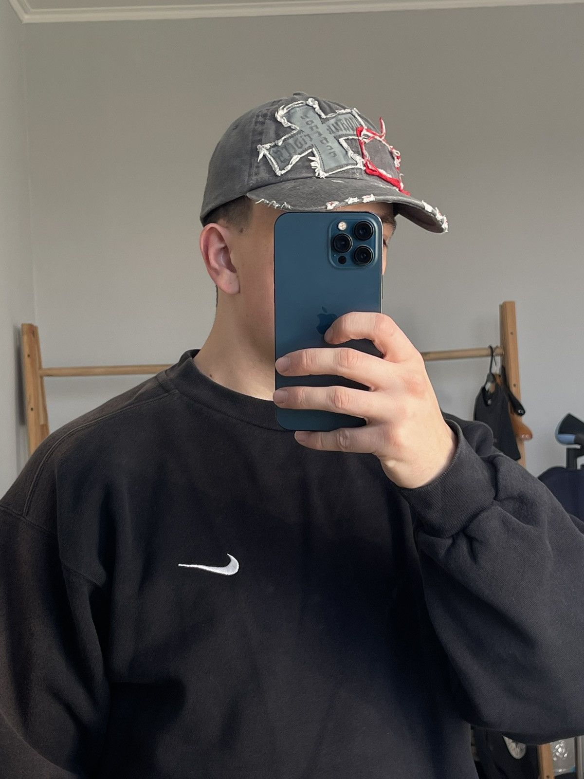 Hysteric Glamour 90s Archive Y2k Diesel Style Distressed Cross Punk Emo Cap Size ONE SIZE - 6 Thumbnail