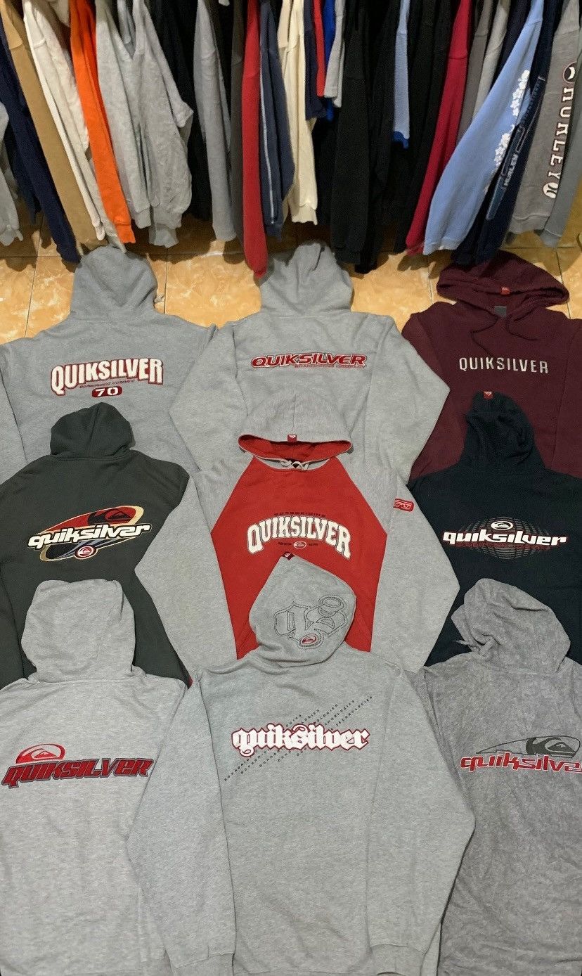 Quiksilver 9 PCS VINTAGE QUIKSILVER HOODIE Size US L / EU 52-54 / 3 - 1 Thumbnail