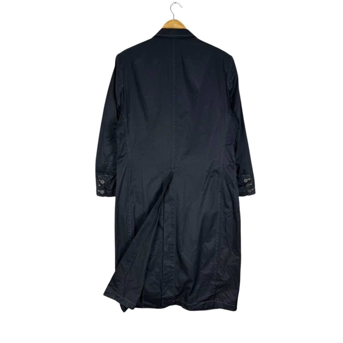 Yohji Yamamoto 🔥YOHJI YAMAMOTO LONG BLAZER COAT Size US M / EU 48-50 / 2 - 7 Thumbnail