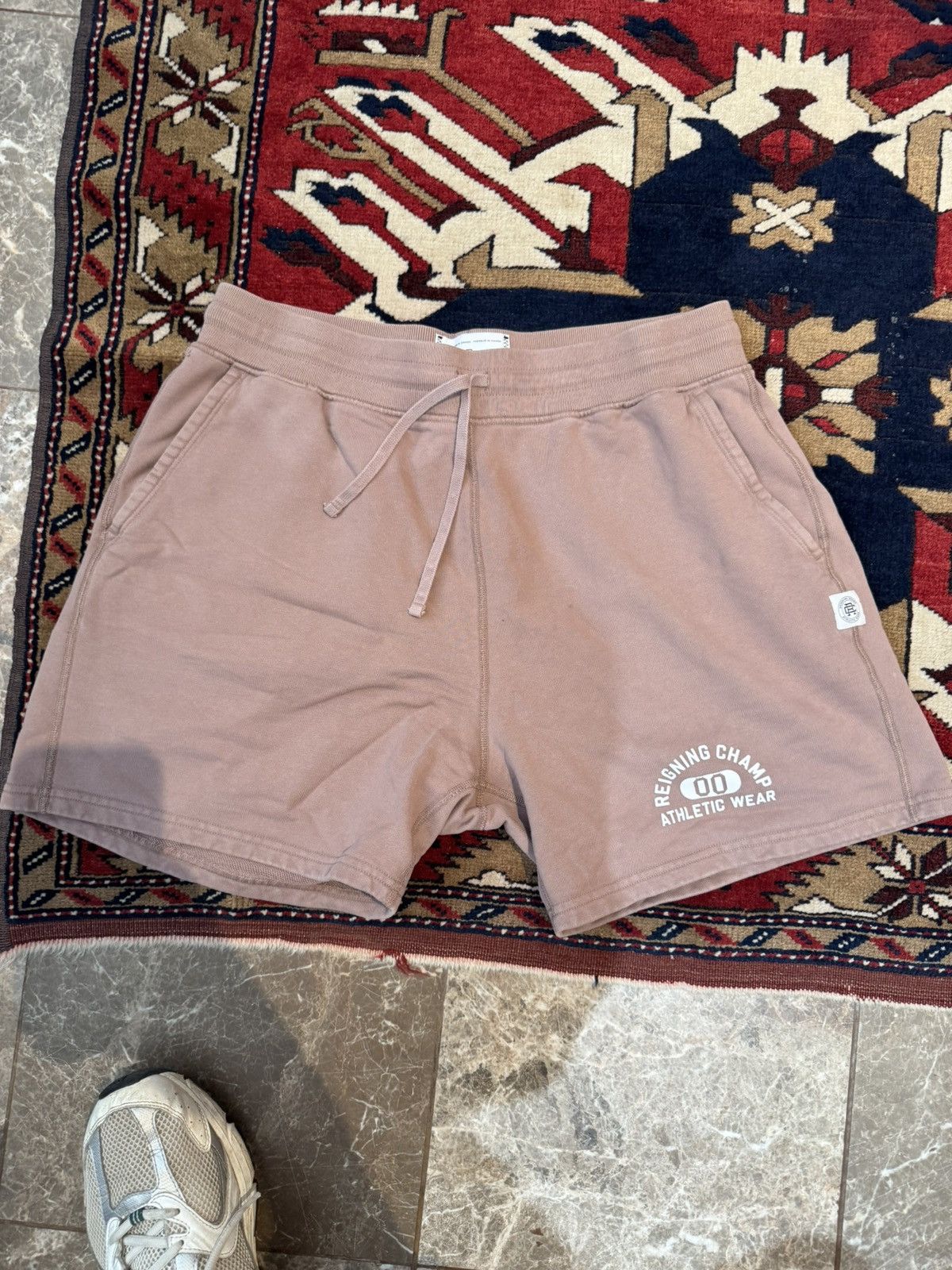 Reigning Champ Reigning champ logo terry short Size US 33 - 1 Thumbnail