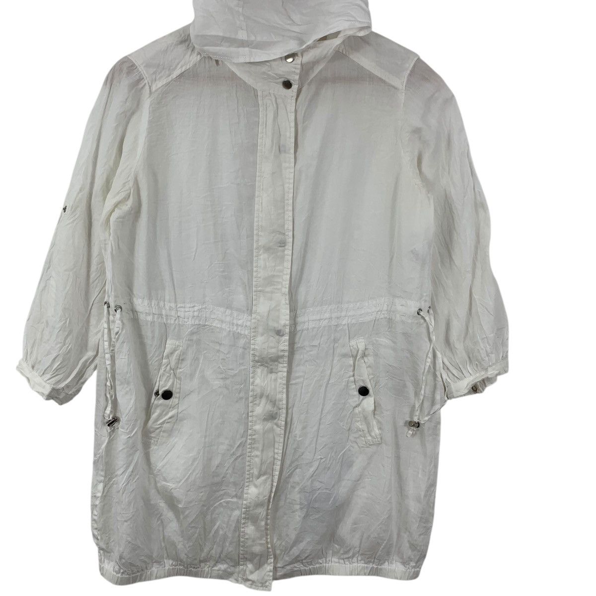 Vintage Vintage K.T LINO JAPAN Collection Linen Outdoor Jacket Size M / US 6-8 / IT 42-44 - 5 Thumbnail