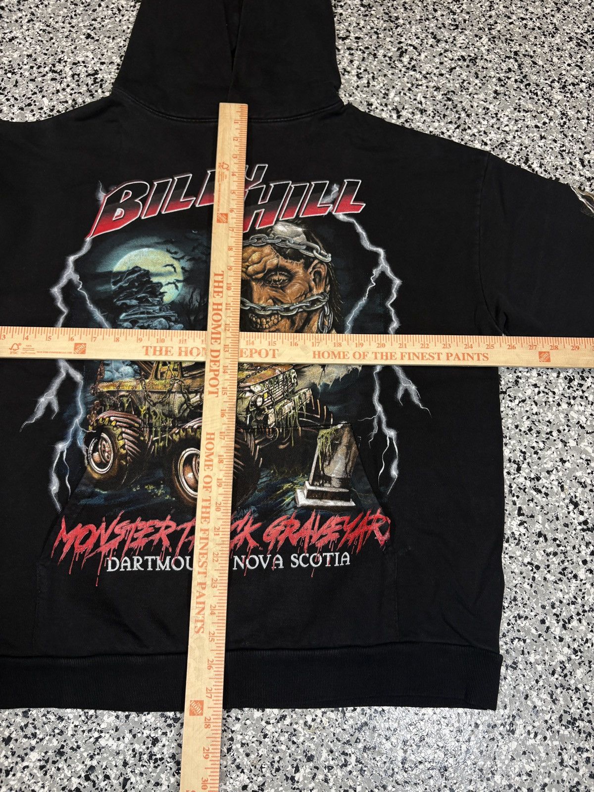 Billy Hill 2021 Billy Hill “Monster Truck Graveyard” Hoodie Size XL Size US XL / EU 56 / 4 - 9 Thumbnail