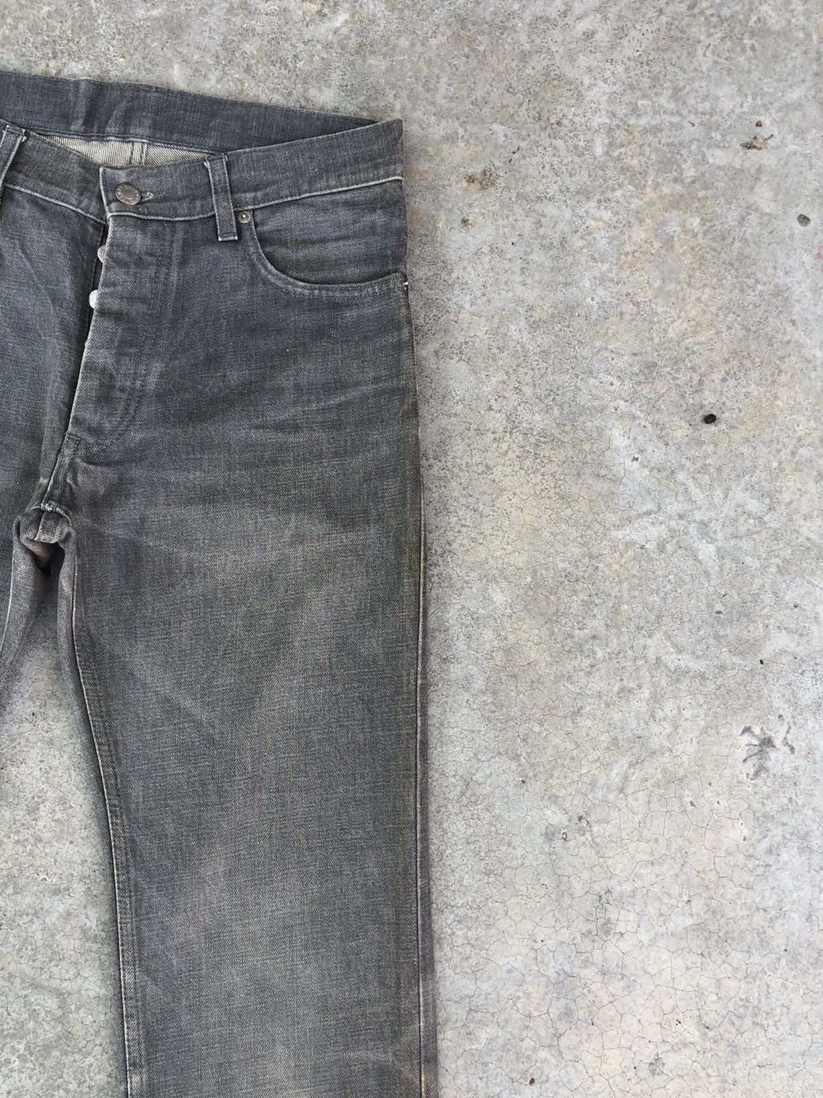 Helmut Lang Helmut Lang Classic Raw Denim Distressed Size US 31 - 5 Thumbnail