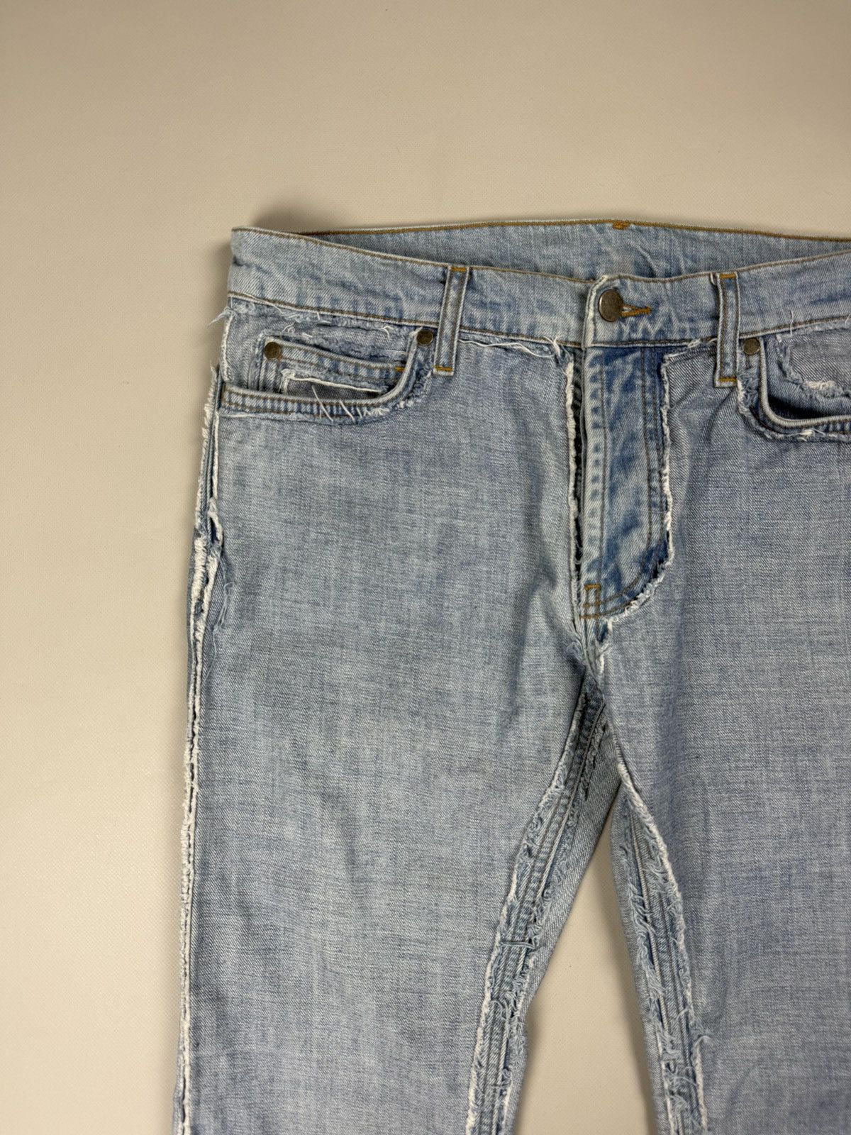 H&M × Maison Margiela Maison Margiela H&M Men’s Reverse Denim Inside-Out Jeans Size US 32 / EU 48 - 6 Thumbnail