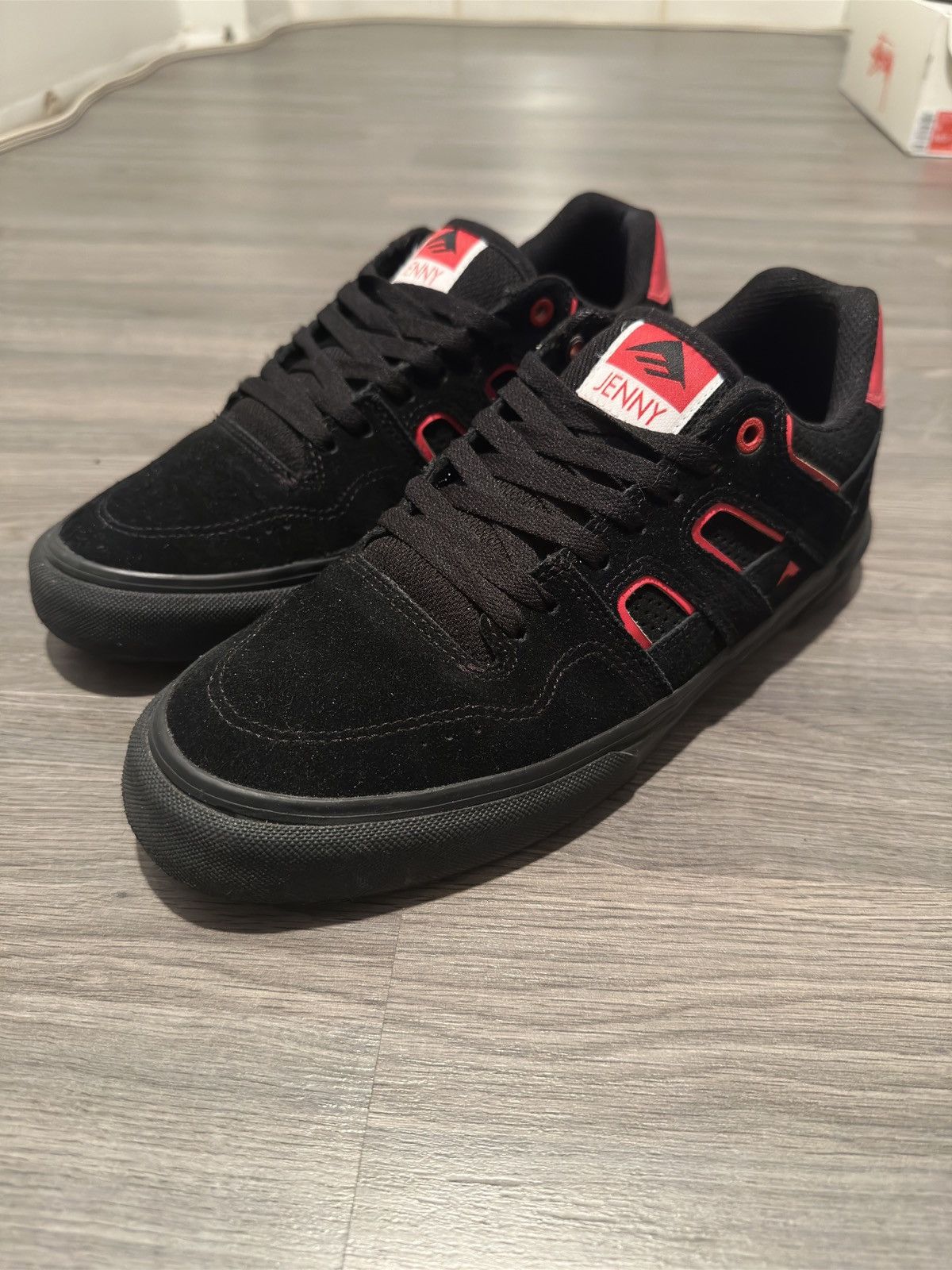 Emerica Emerica G6 Jenny Skateboards Black & Red Size US 9 / EU 42 - 2 Thumbnail