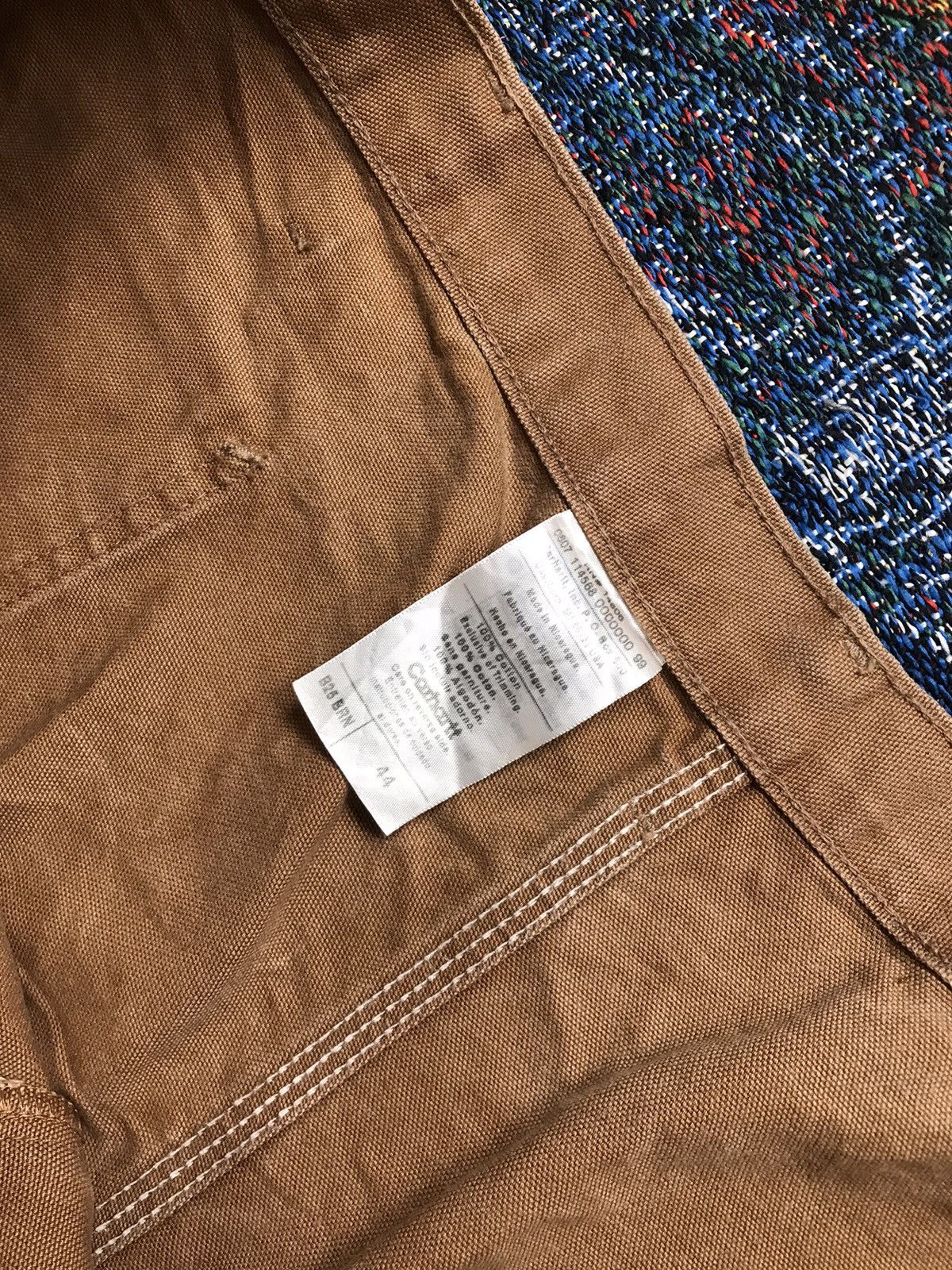 Carhartt Vintage Carhartt B25 BRN carpenter short Size US 42 / EU 58 - 8 Thumbnail
