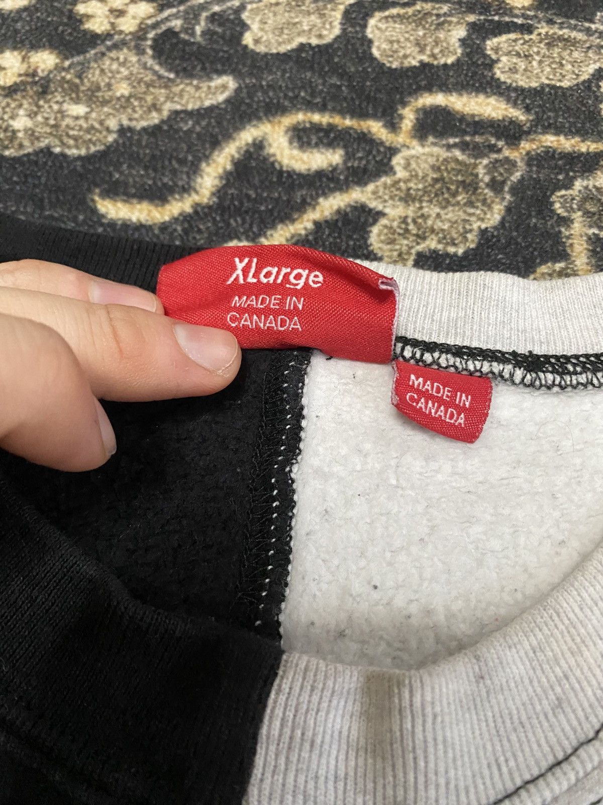 Supreme Supreme Split Crewneck Sweatshirt Size US XL / EU 56 / 4 - 4 Thumbnail
