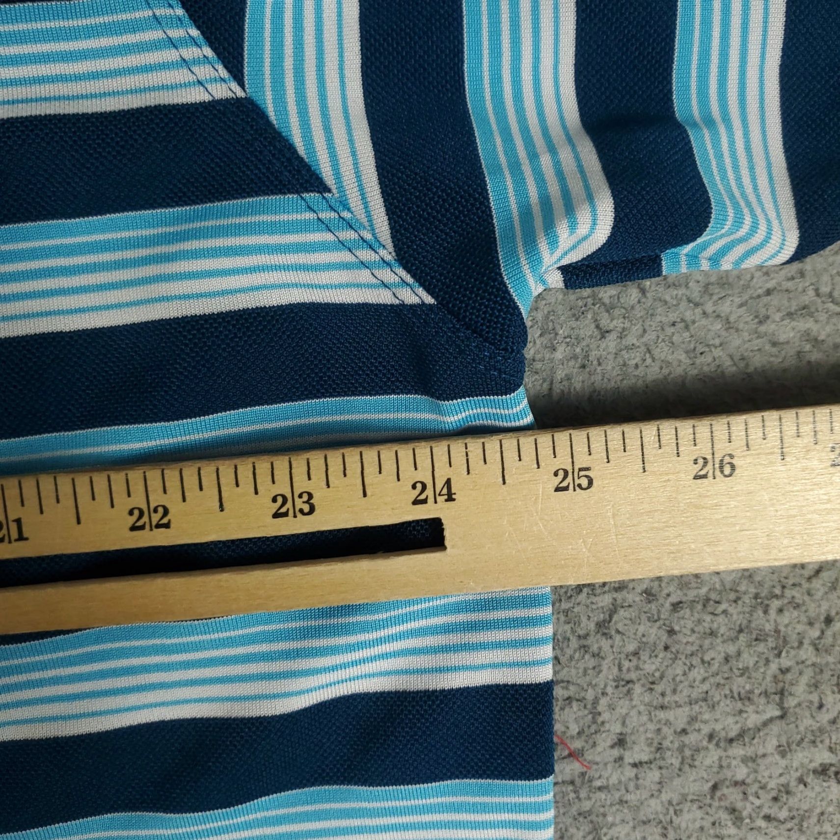 Nike Nike Polo Shirt Mens XL Blue Striped Swoosh Golf Casual Short Sleeve Size US XL / EU 56 / 4 - 6 Thumbnail