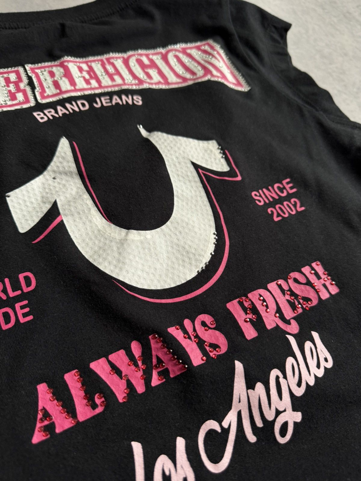True Religion Vintage True Religion Y2K retro big logo tee wmns Size M / US 6-8 / IT 42-44 - 10 Thumbnail