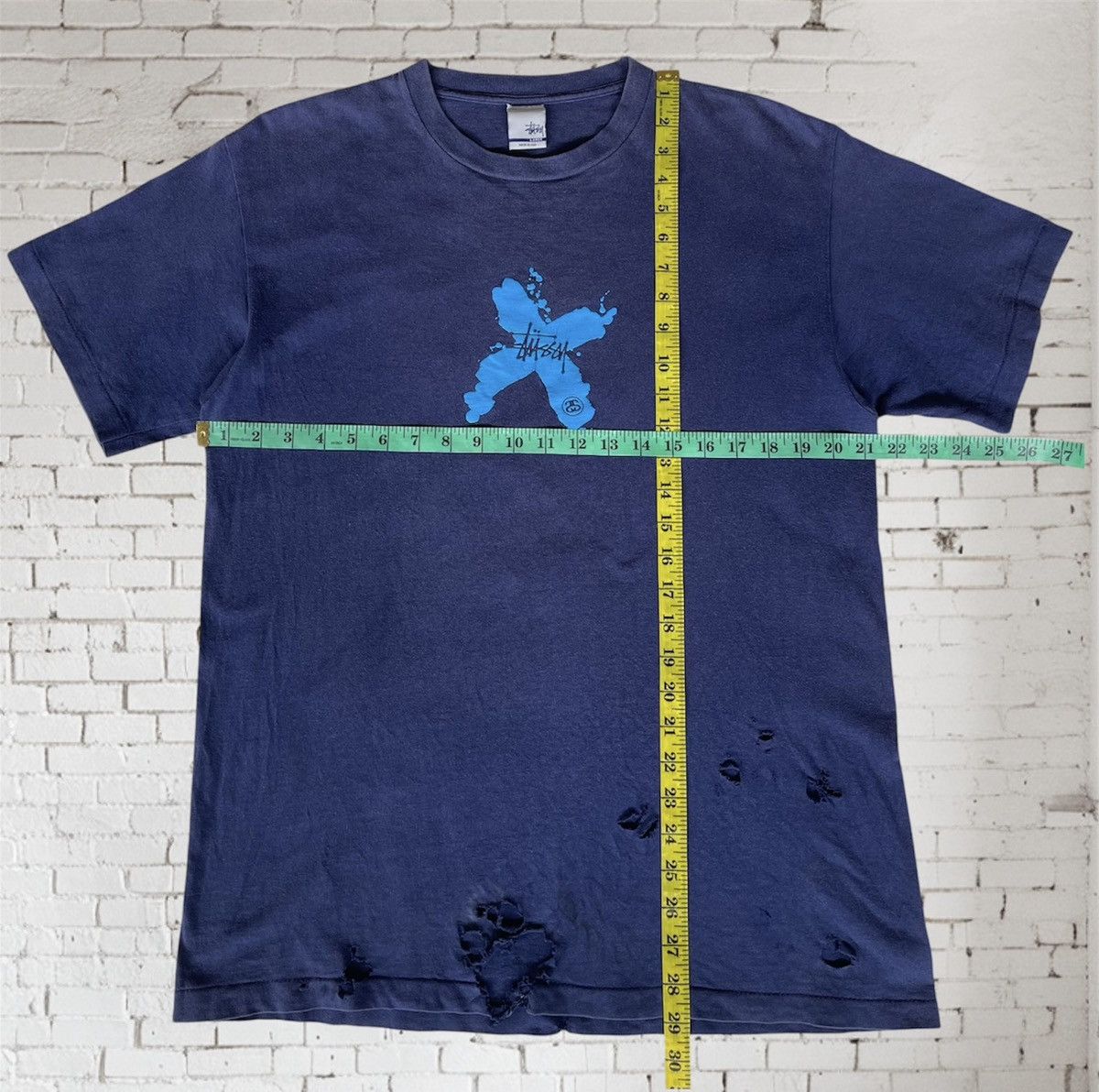 Stussy Vintage’90s Thrashed🔥STUSSY USA🔥Unsound Rags Sun Faded Tee Size US L / EU 52-54 / 3 - 3 Thumbnail