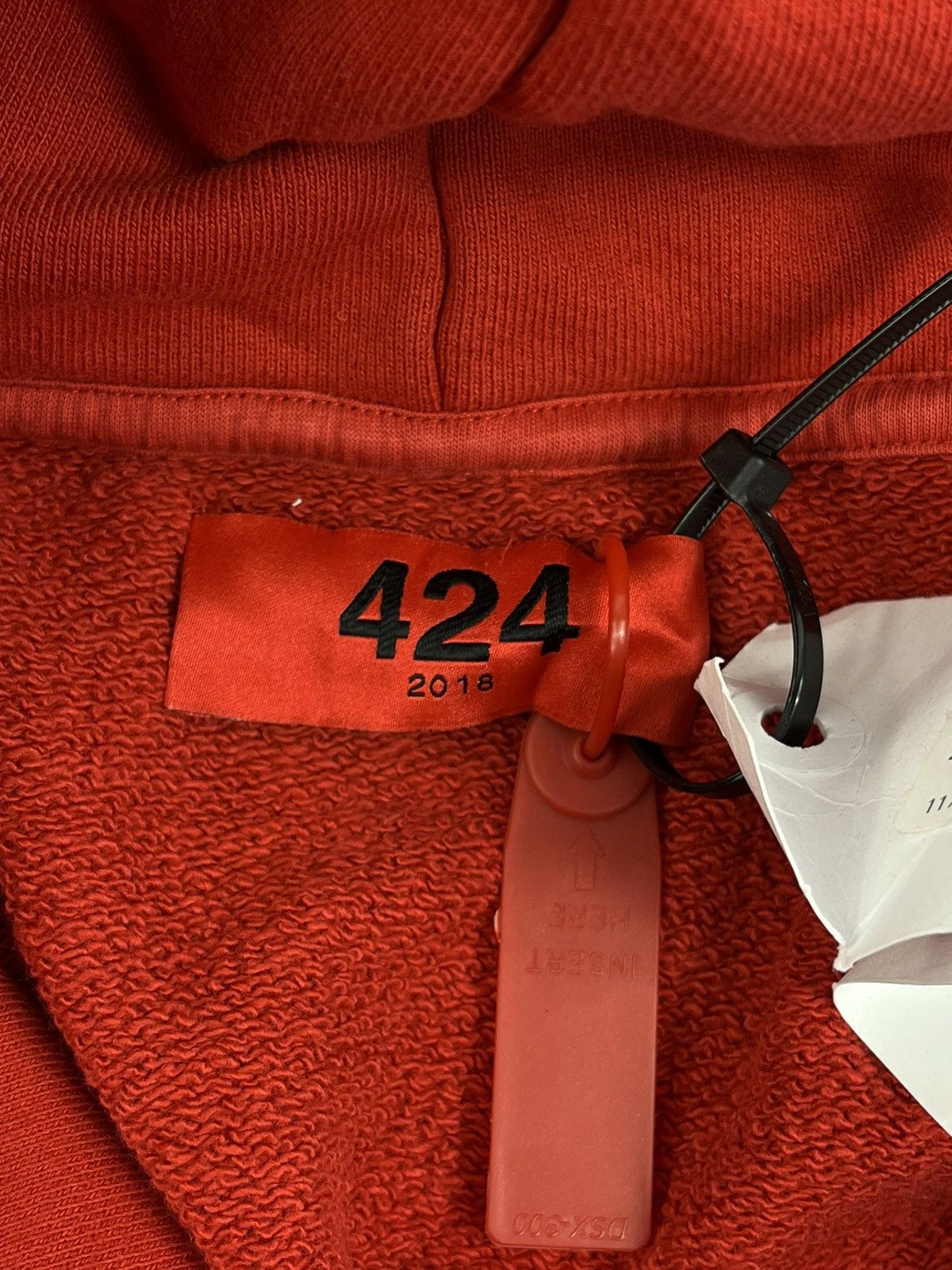 424 LOGO PRINT HEAVY WEIGHT OVERSIZED HOODIE Size US XL / EU 56 / 4 - 6 Thumbnail