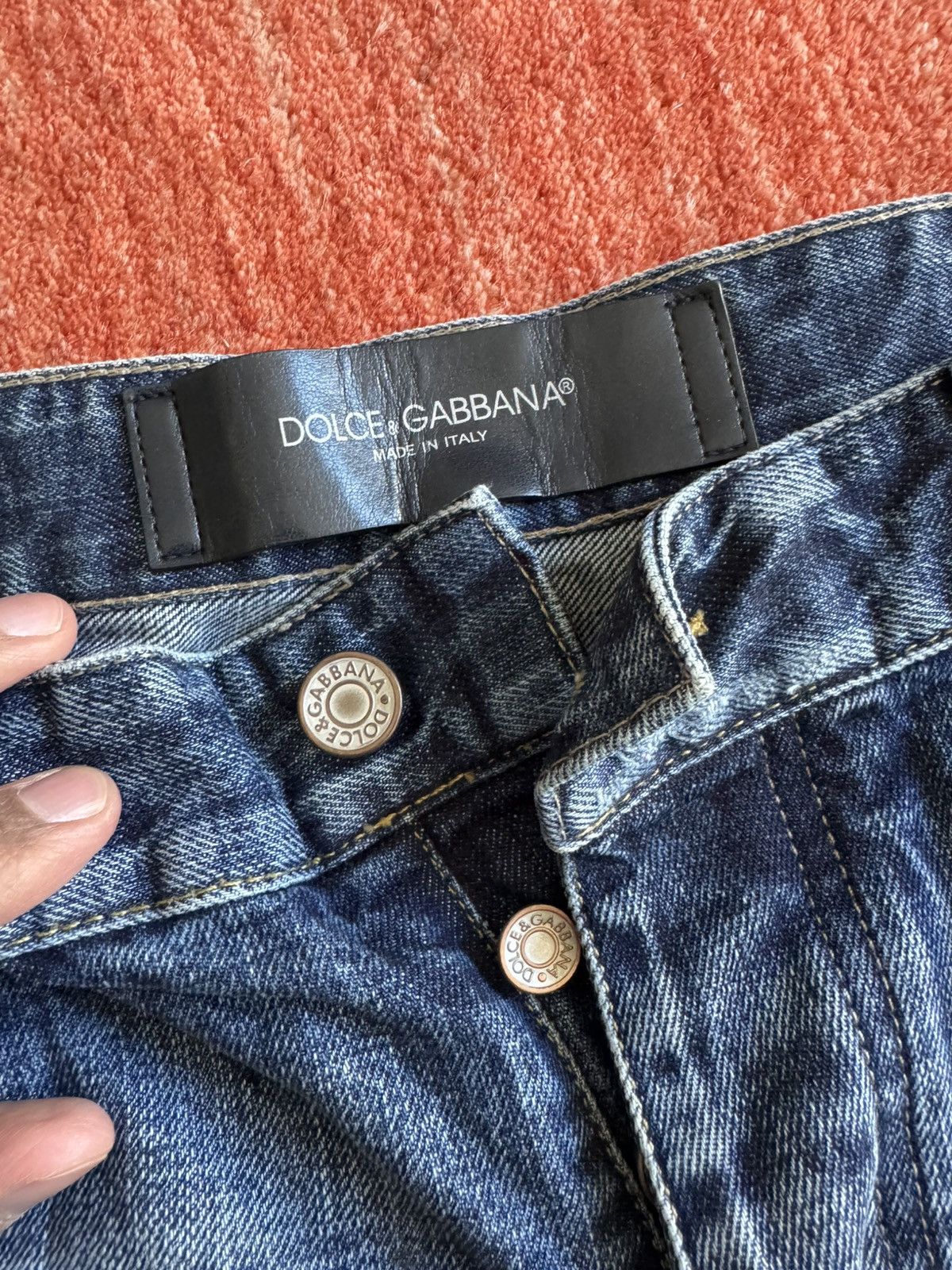 Dolce & Gabbana Dolce and Gabbana light blue jeans Size US 32 / EU 48 - 4 Thumbnail