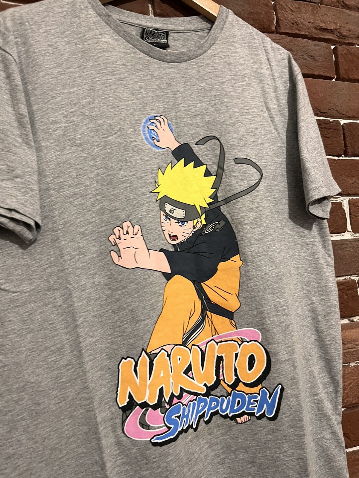 Cartoon Network Rare 00s Vintage Naruto Shippuden Anime TShirt by Defuzes Size US L / EU 52-54 / 3 - 3 Thumbnail