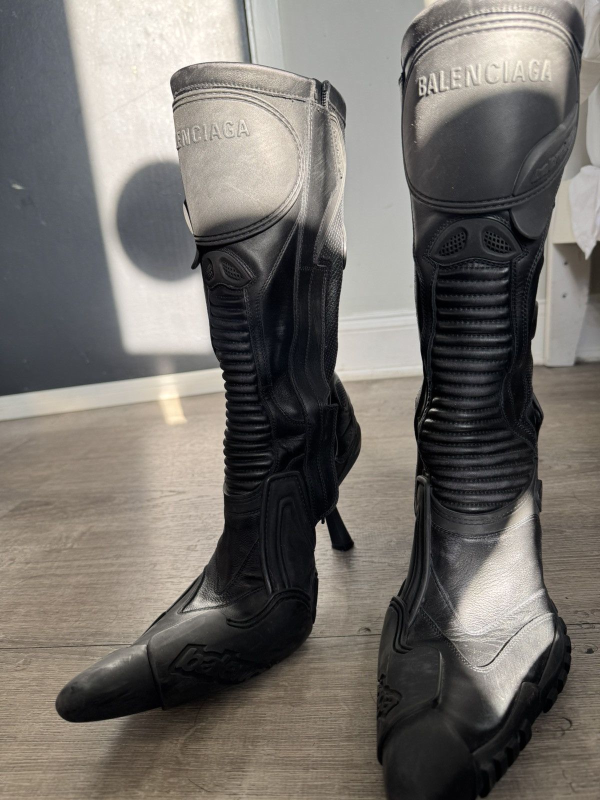 Balenciaga Balenciaga MotoCross Boots sz 39 Size US 9 / IT 39 - 17 Thumbnail
