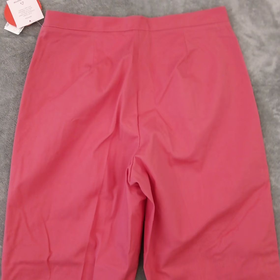 Liz Claiborne Liz Claiborne Anissa Ankle Pants Womens Size 10 Pink Side Zip 31x28.5 New Size 32" / US 10 / IT 46 - 7 Thumbnail