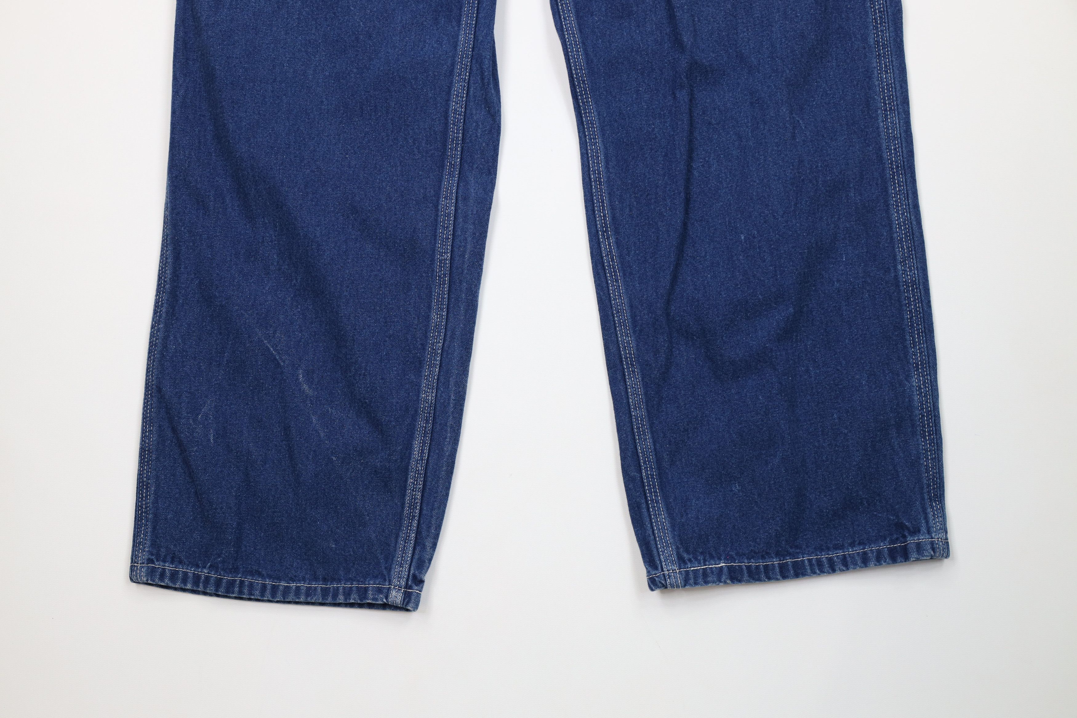Carhartt Vintage 90s Carhartt Wide Leg Dungaree Denim Jeans Cotton Size US 36 / EU 52 - 4 Thumbnail