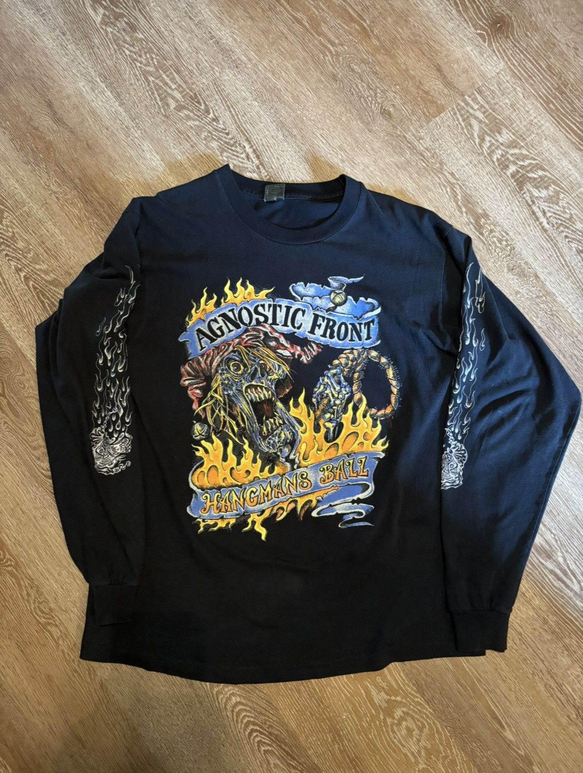 90s AGNOSTIC FRONT Tシャツ XL ヴィンテージ NYHC 90s AGNOSTIC FRONT Tシャツ XL ヴィンテージ NYHC Agnostic front