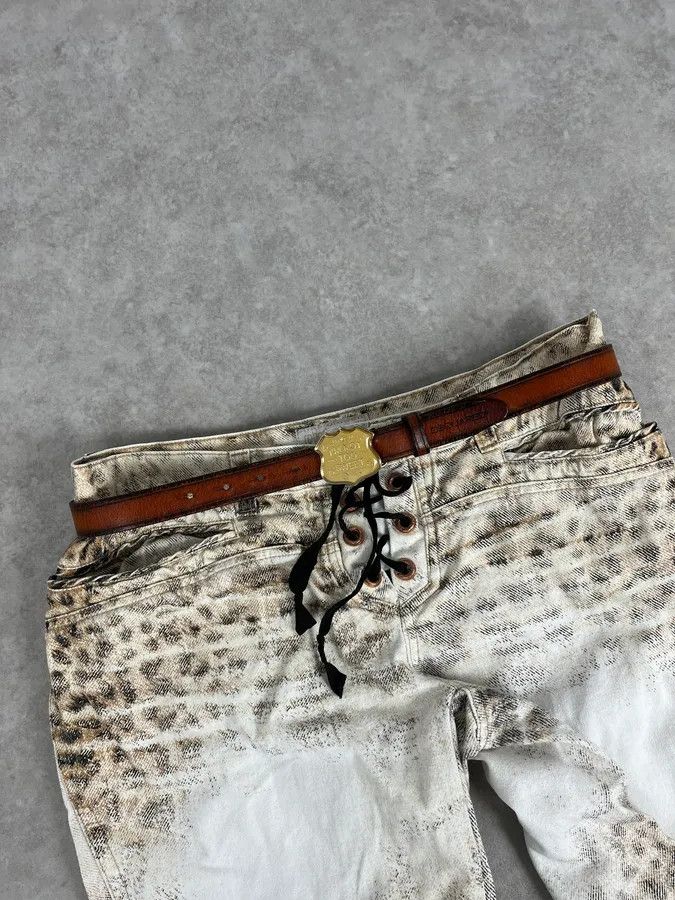 Dsquared2 2000s Dsquared2 Brown Leather I’m not Too Sweet Belt Size ONE SIZE - 1 Thumbnail