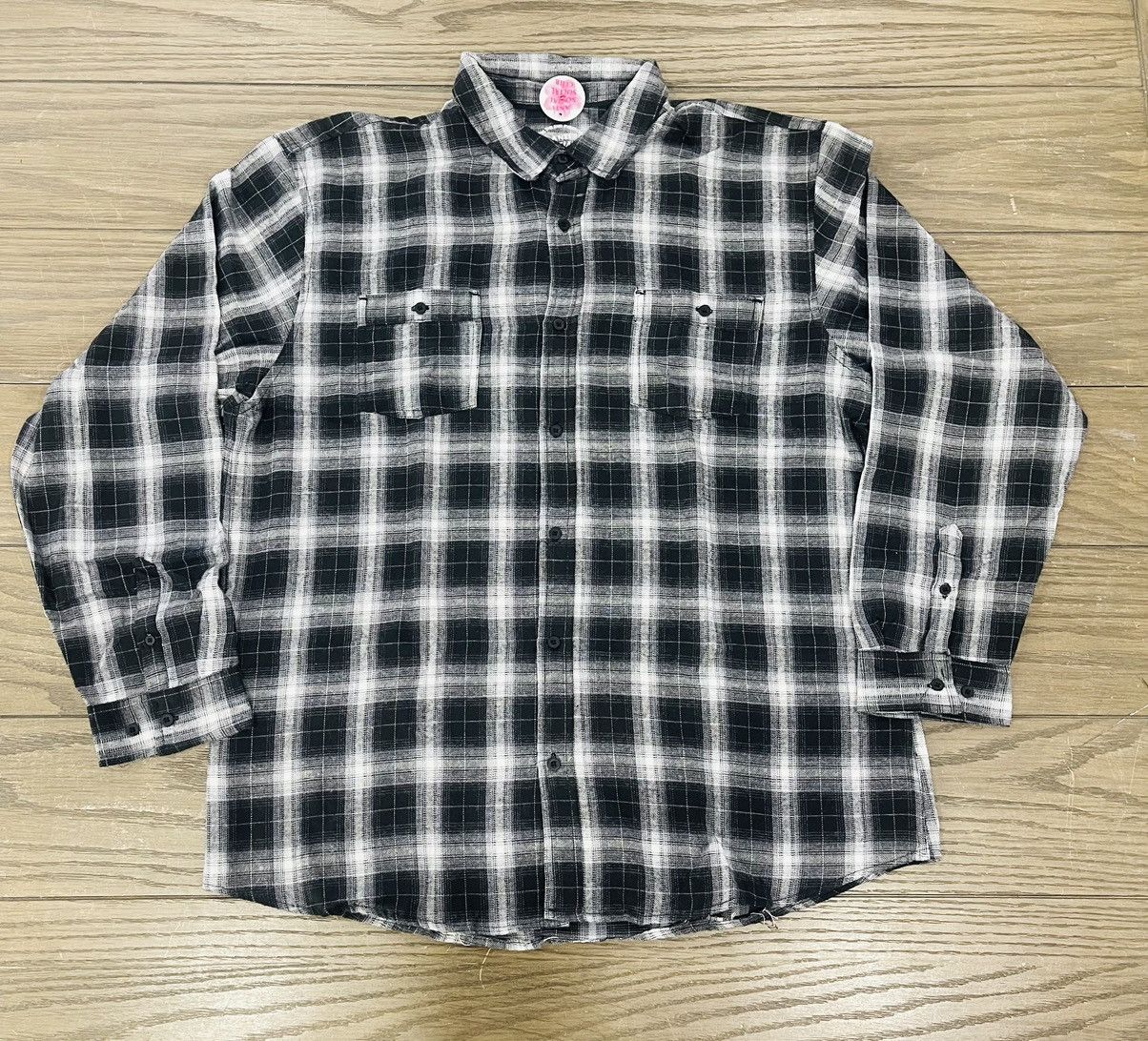 Anti Social Social Club × Designer ⚡️ ASSC Anti Social Club Overwhelming Proof Flannel 2XL ⚡️ Size US XXL / EU 58 / 5 - 7 Thumbnail
