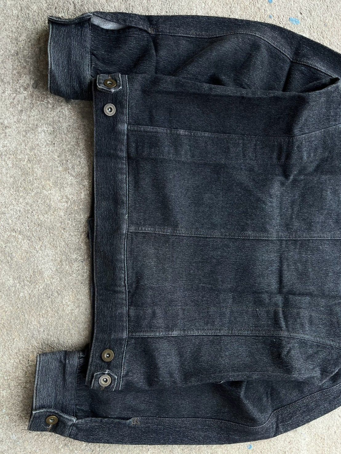 PPFM Rare* Vintage PPFM Sweat Denim Jacket Size US S / EU 44-46 / 1 - 8 Thumbnail