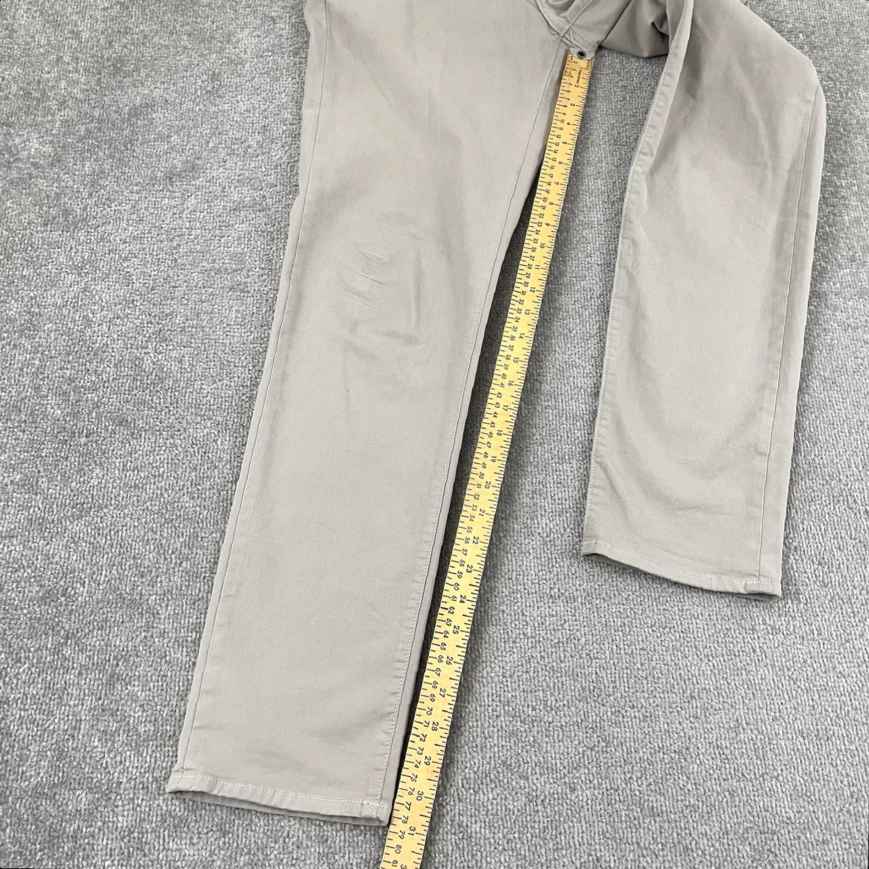 Rag & Bone RAG & BONE Slim Fit Chino Pants Mens 34x32 Drizzle Gray Casual Career Golf Size US 34 / EU 50 - 5 Thumbnail