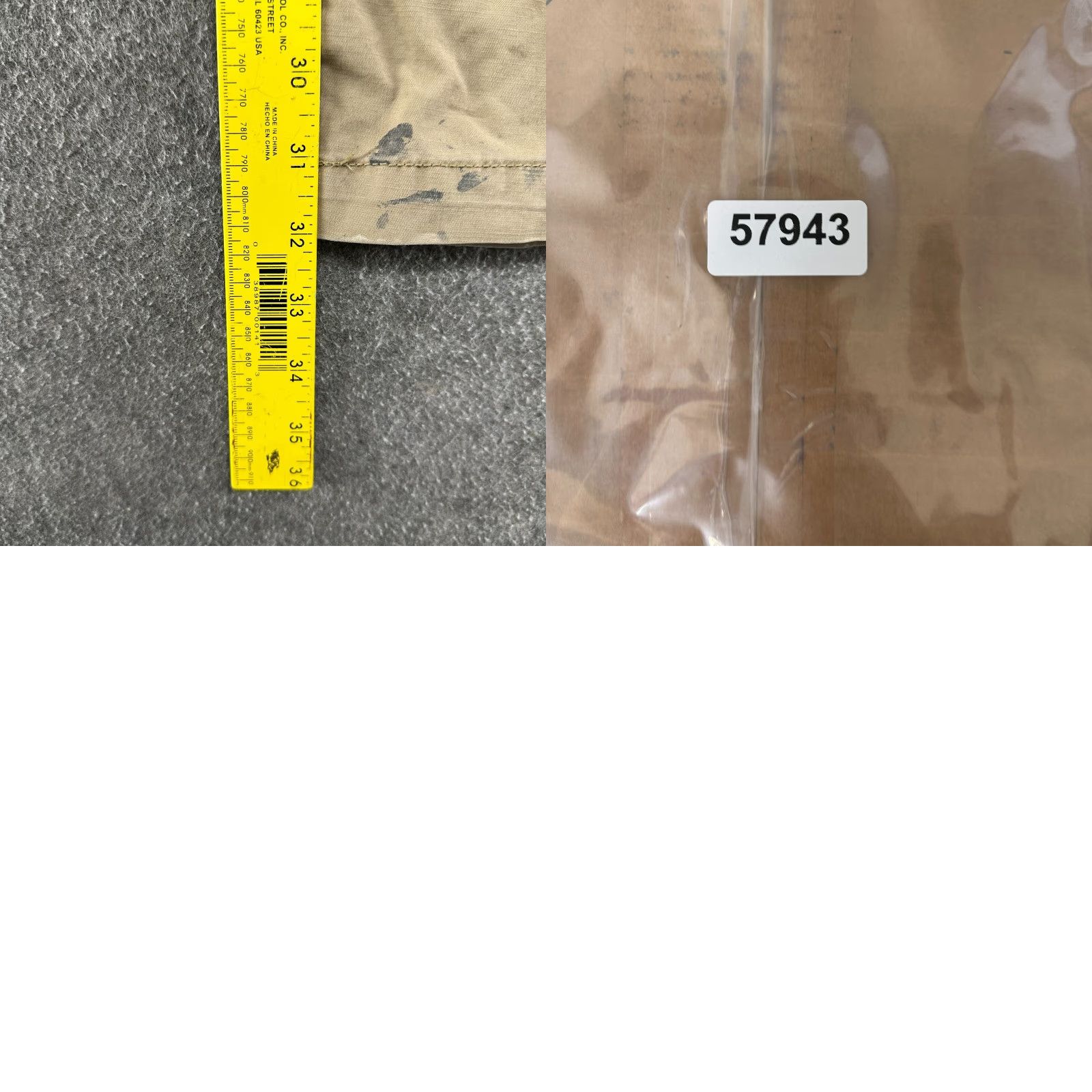 Carhartt Carhartt Mens Pants 34x32 Beige Cargo Relaxed Fit Cotton Nylon Workwear Force Size US 34 / EU 50 - 11 Thumbnail