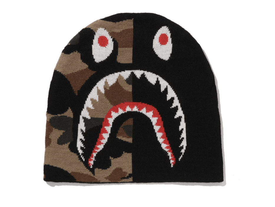 Bape Bape Camo Knit Beanie Hat | Grailed
