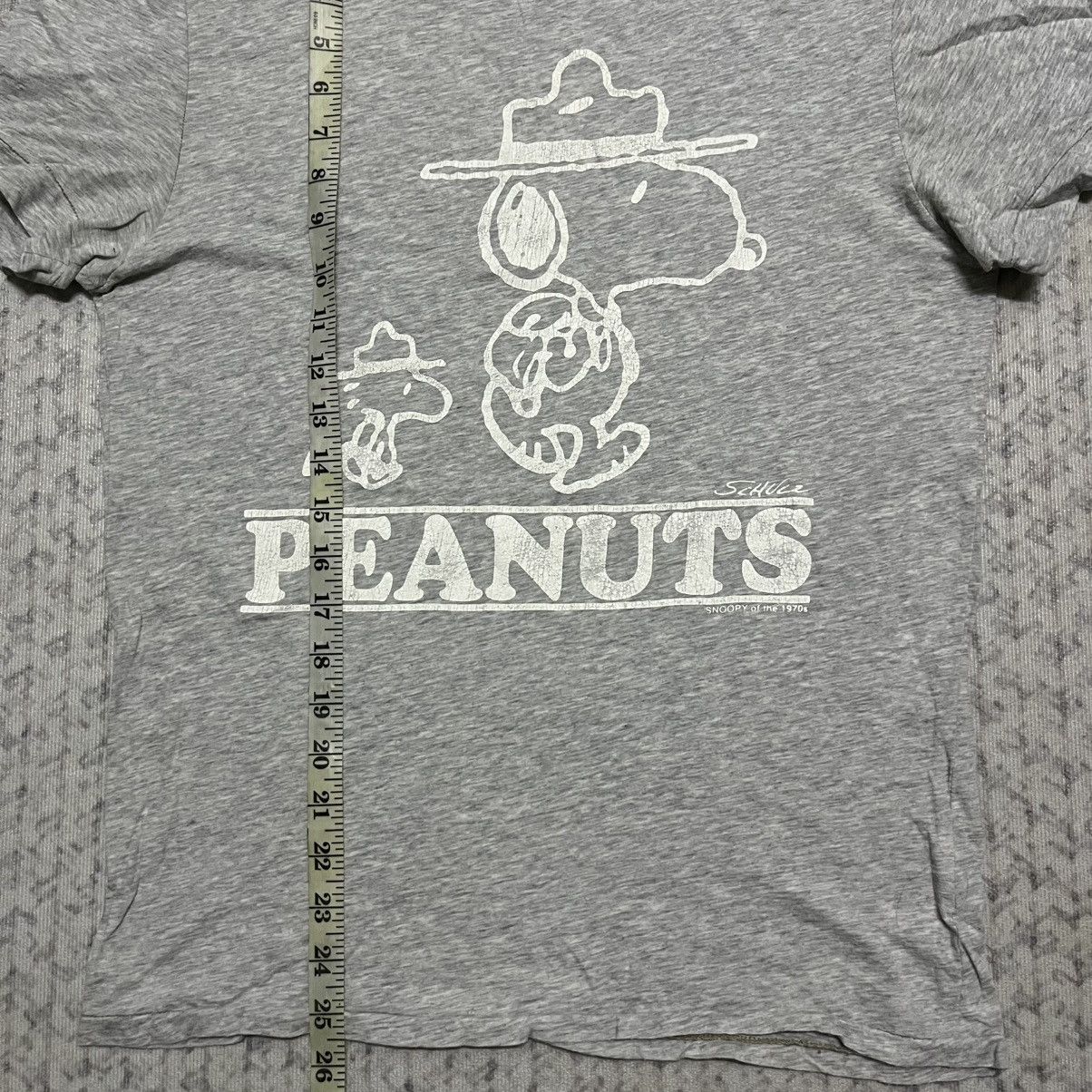 Peanuts Rare Vintage Peanuts Snoopy Cartoon Tees Size US XS / EU 42 / 0 - 10 Thumbnail